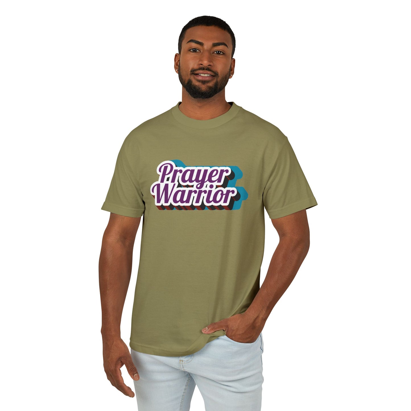 Prayer Warrior Heavyweight Cotton Tee