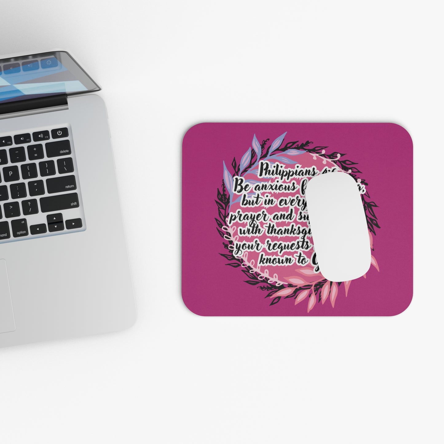 Philippians 4:6 Inspirational Mouse Pad