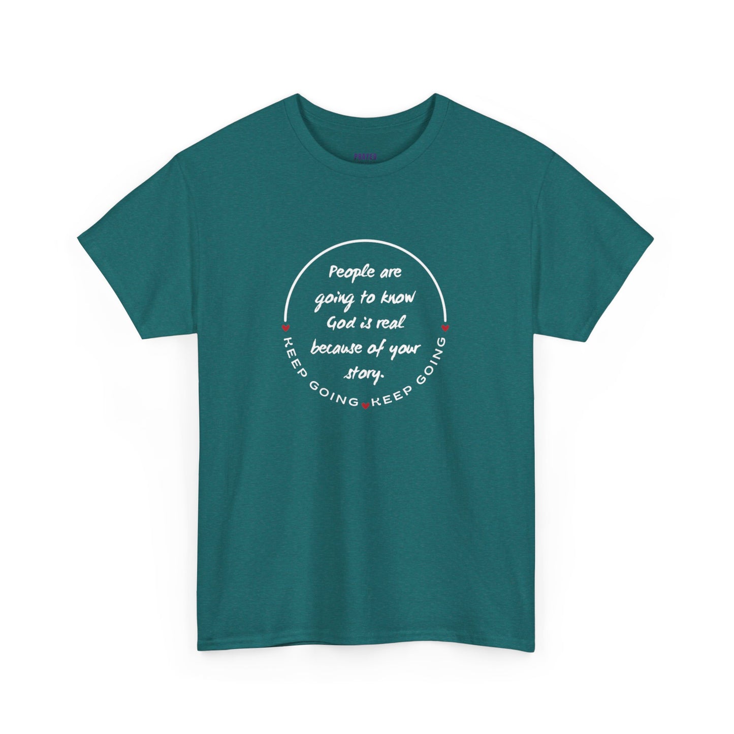 Keep Going - Your Story Heavy Cotton Tee