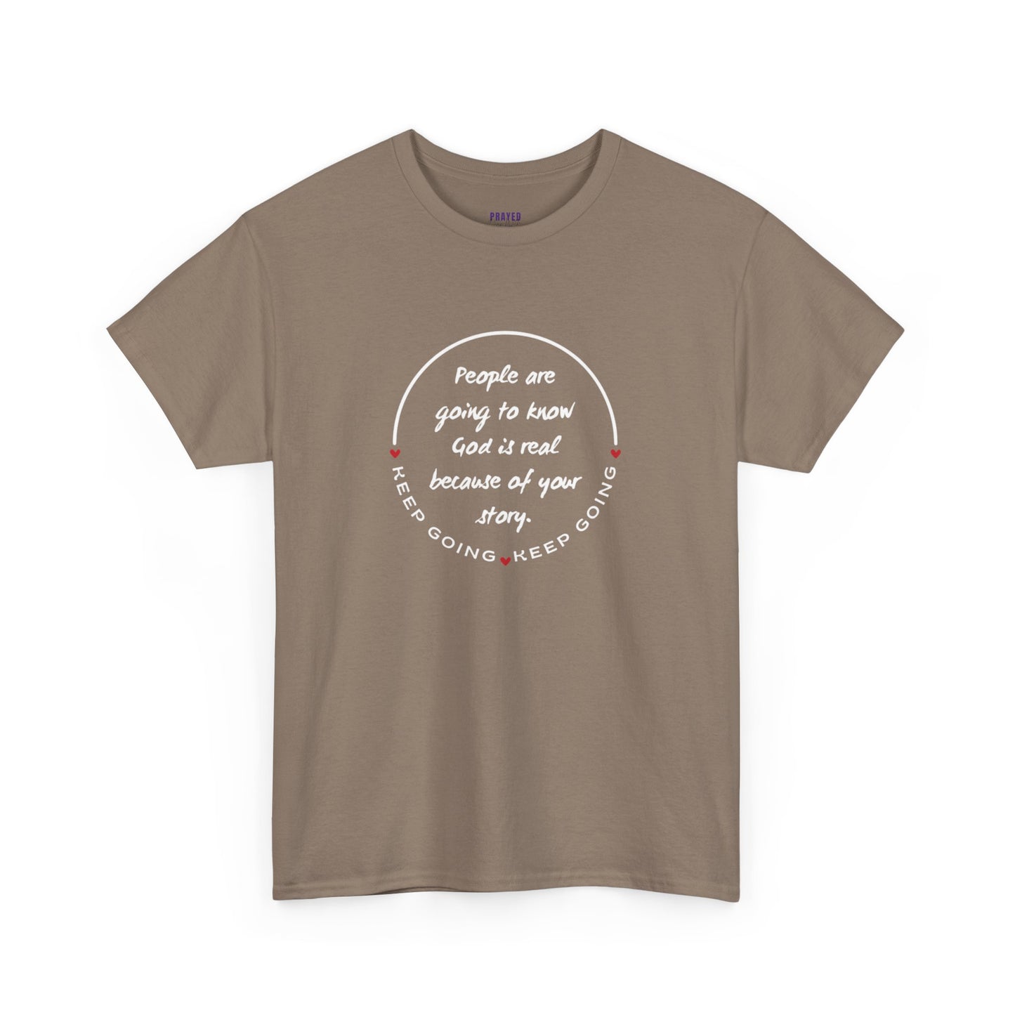 Keep Going - Your Story Heavy Cotton Tee
