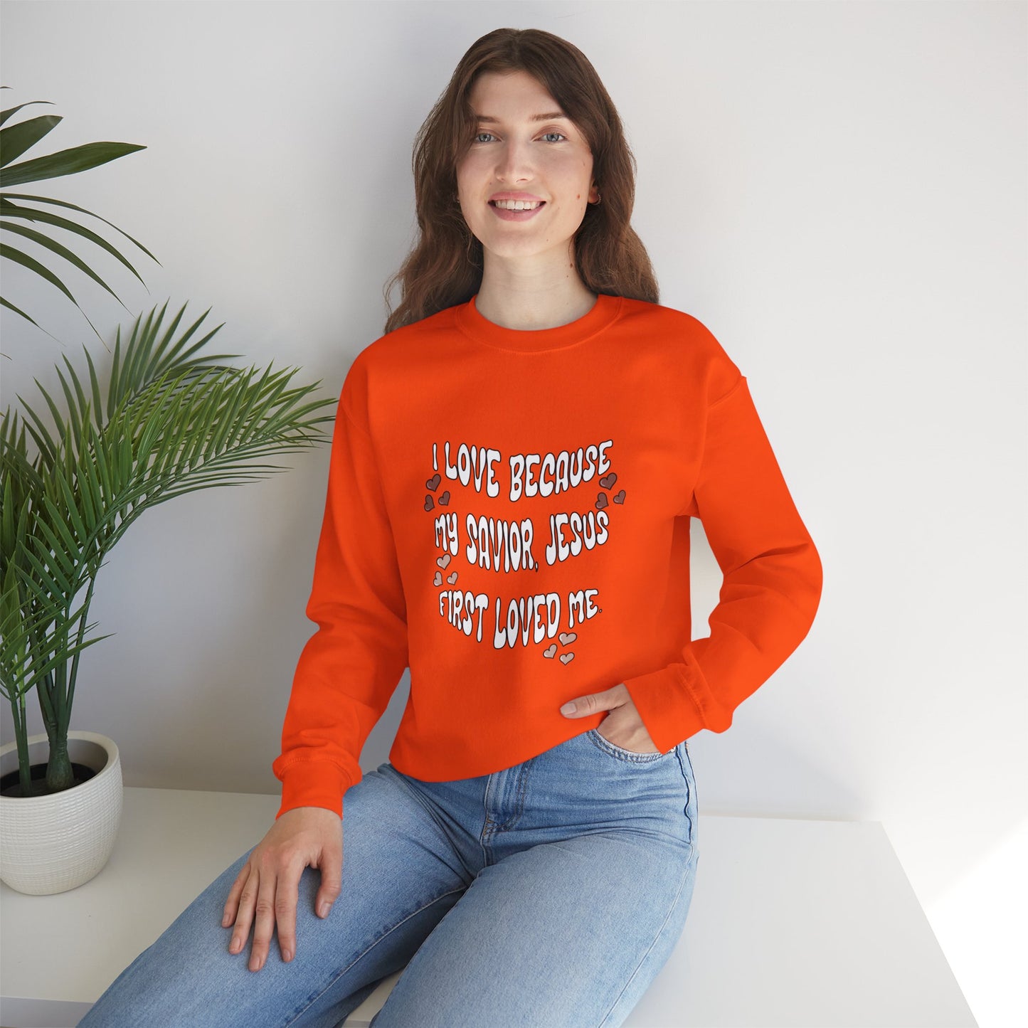 Why I Love - Crewneck Sweatshirt