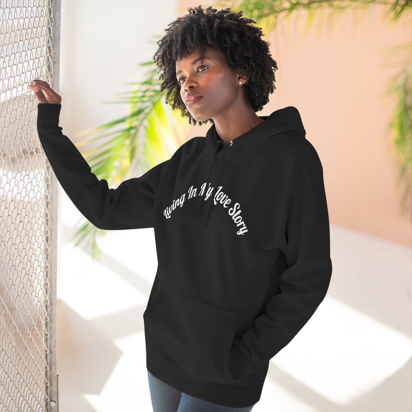 "Living In My Love Story" Pullover Hoodie