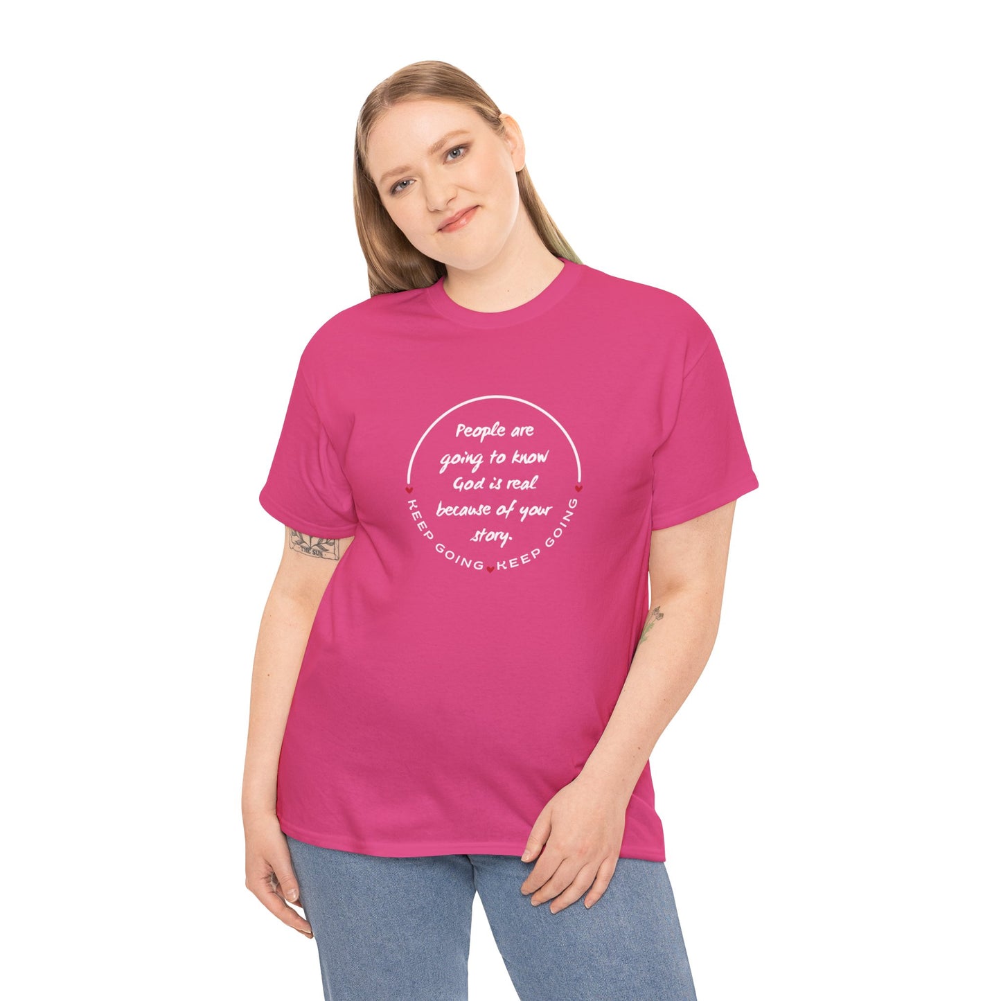 Keep Going - Your Story Heavy Cotton Tee