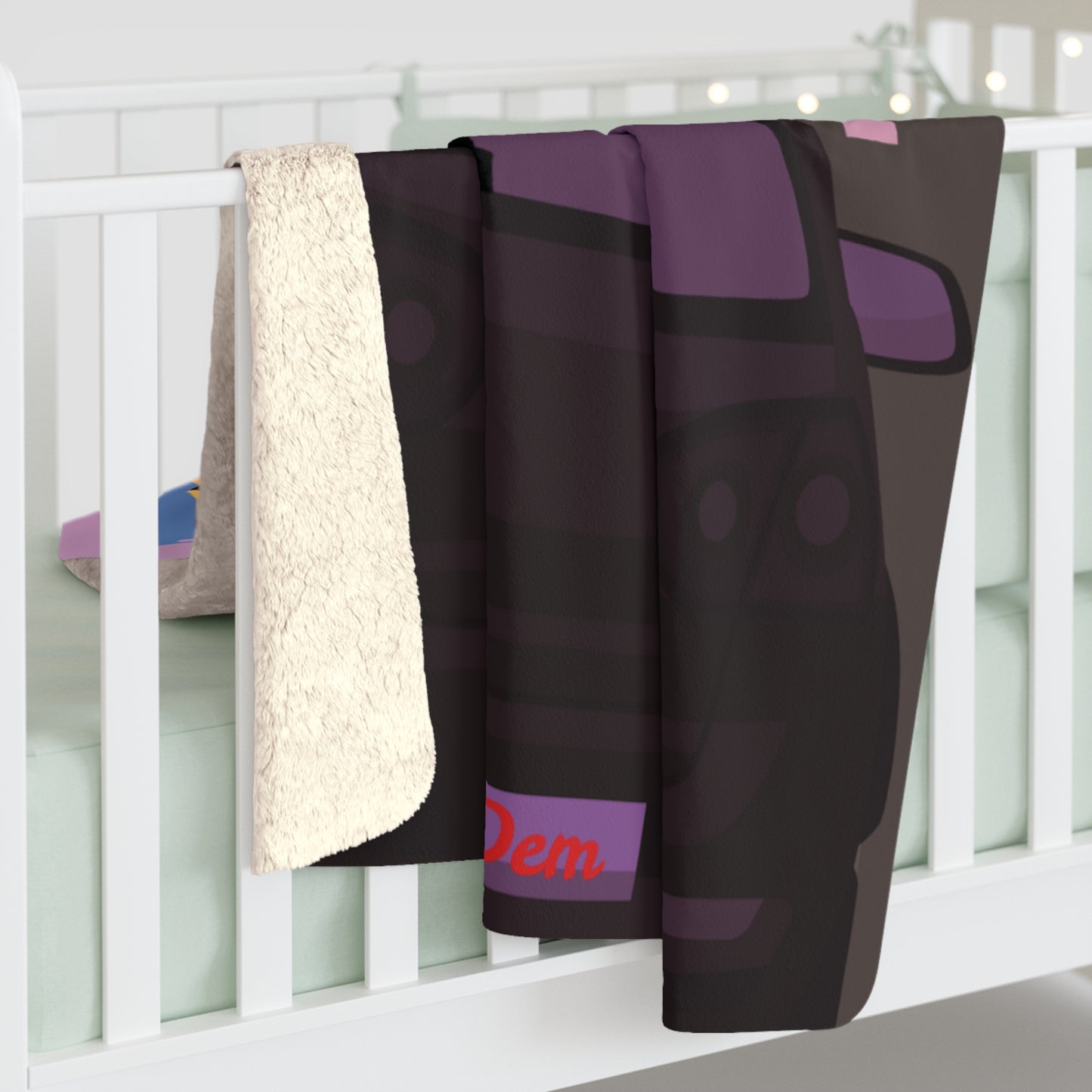 "Dem & Narra" Cozy Couple Sherpa Fleece Blanket