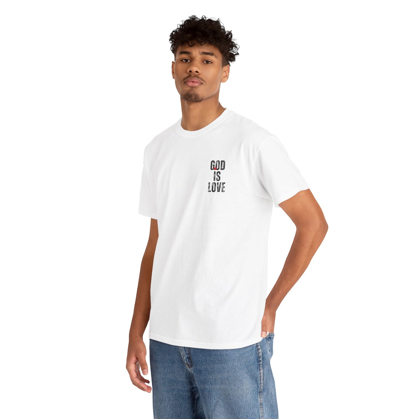 "God Is Love" T-Shirt (Front and Back)