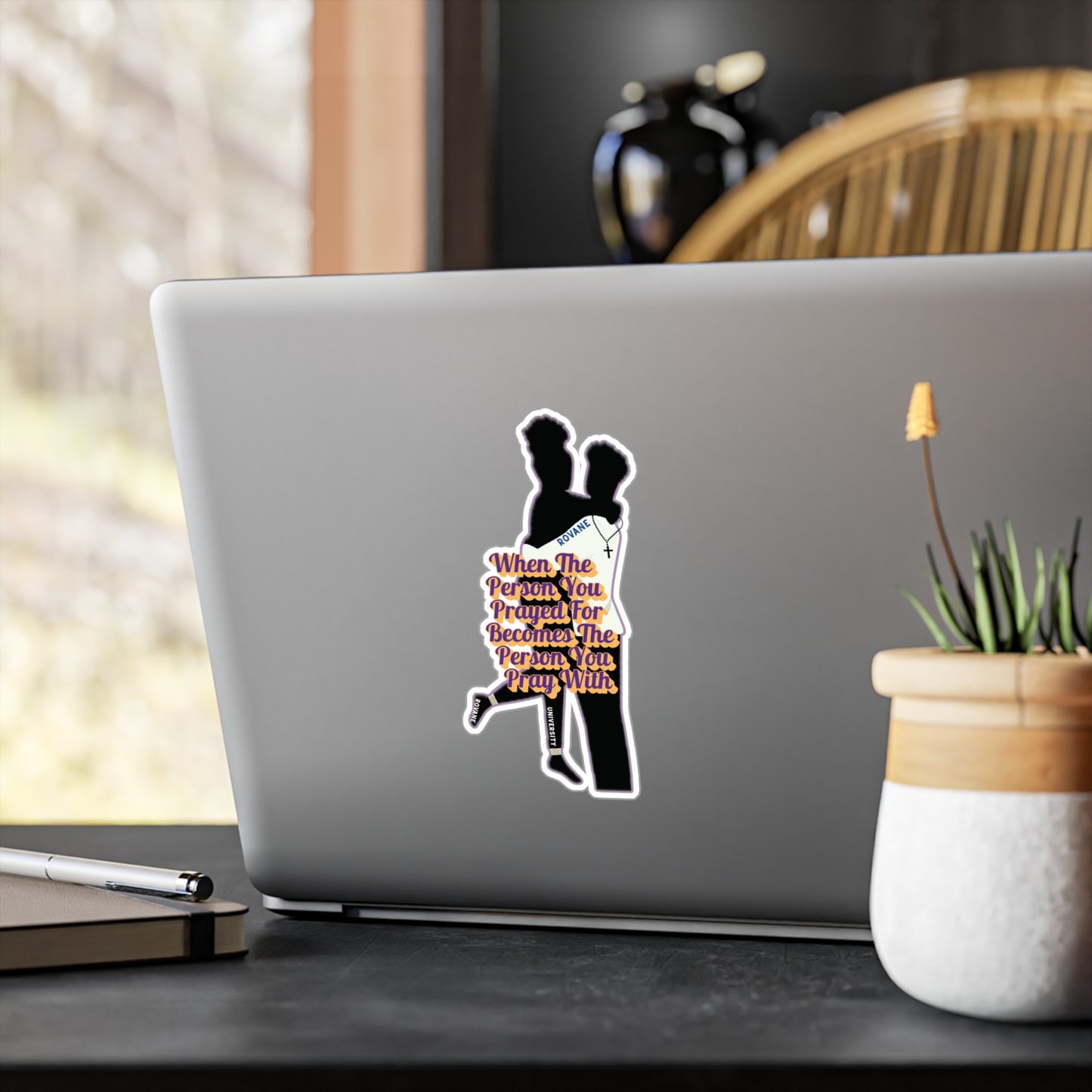Dem & Narra Romance Novel hugging Stickers