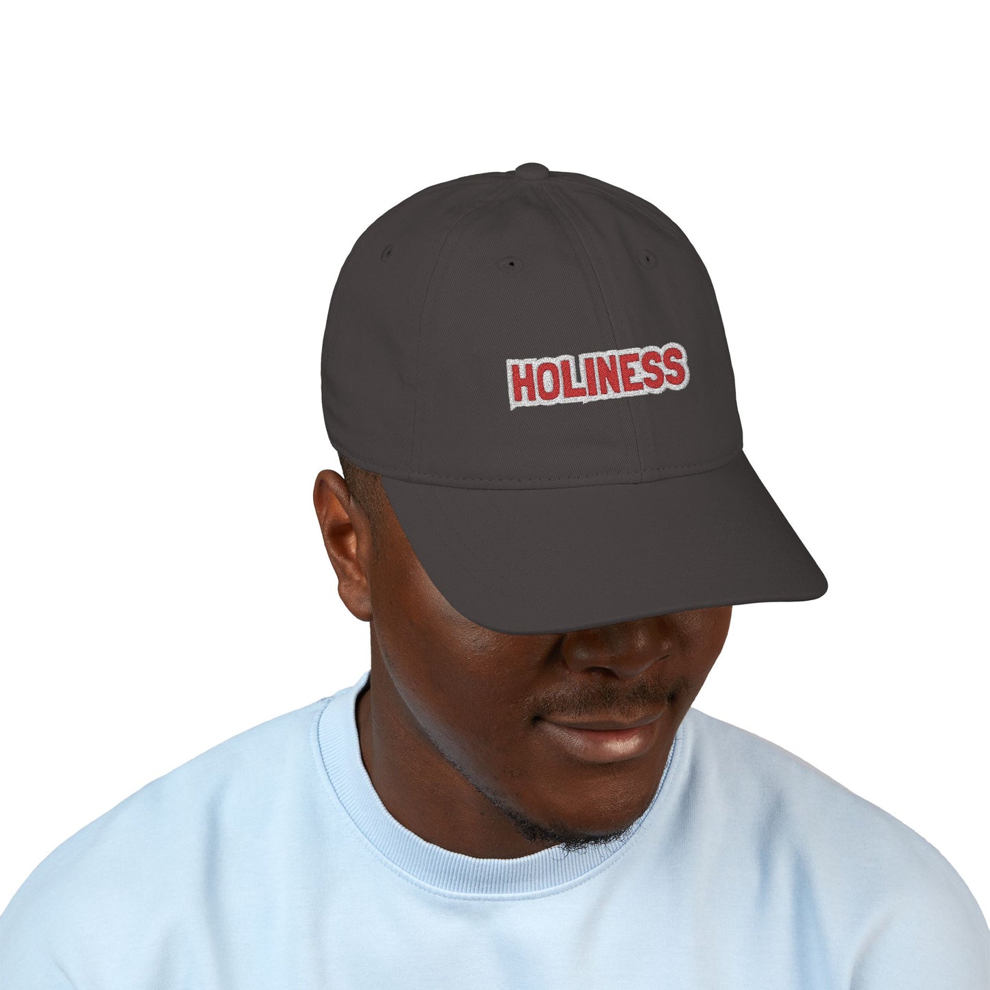 HOLINESS Embroidered Organic Baseball Cap