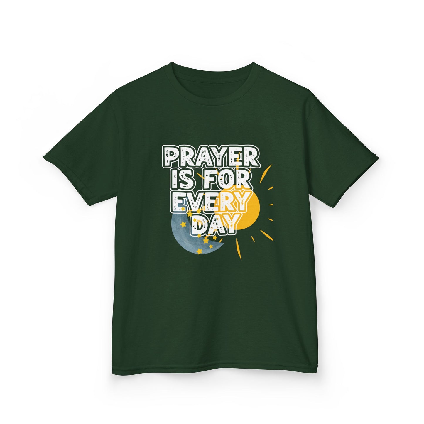 "Prayer is for Every Day" Youth Heavy Cotton T-Shirt