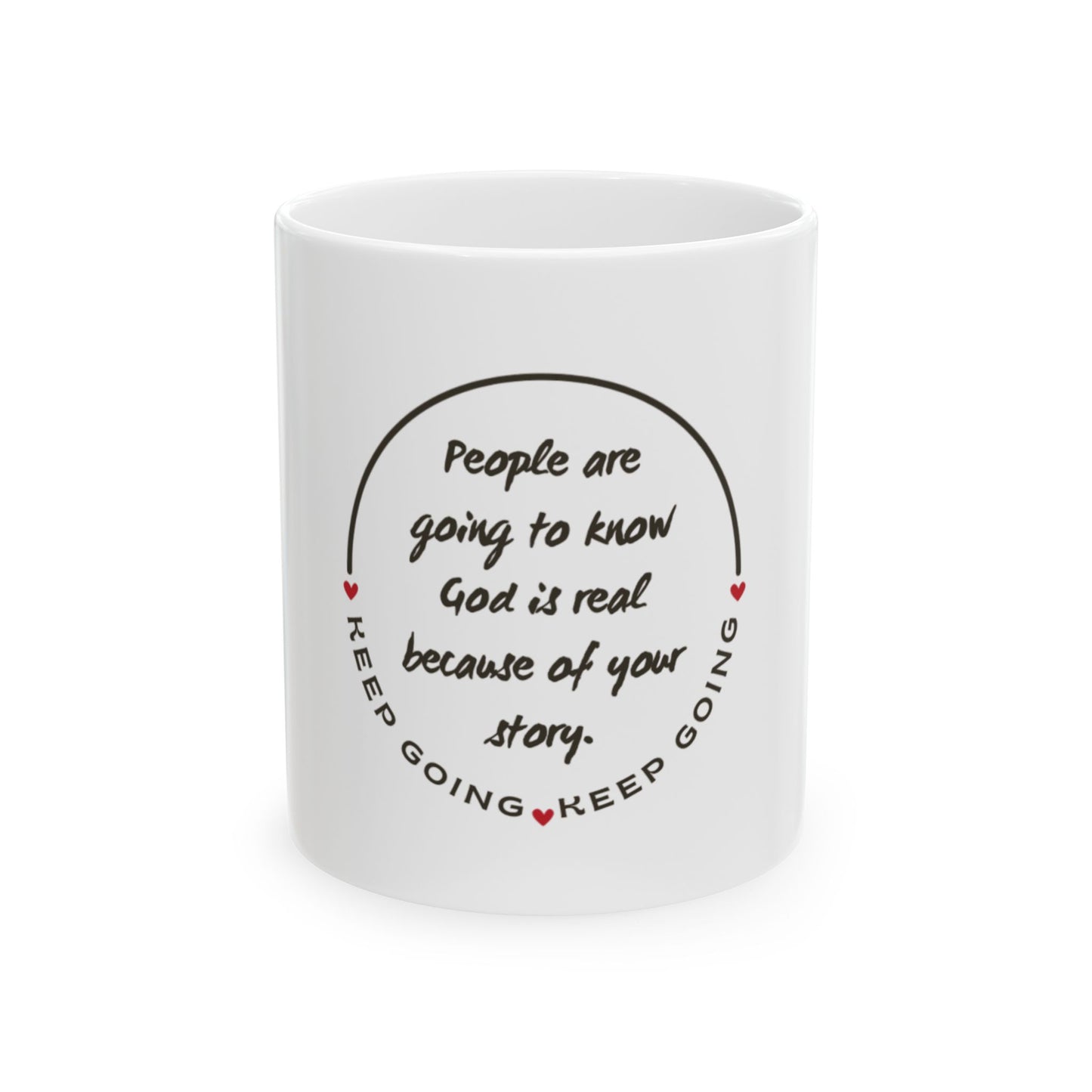 "Keep Going" Mug