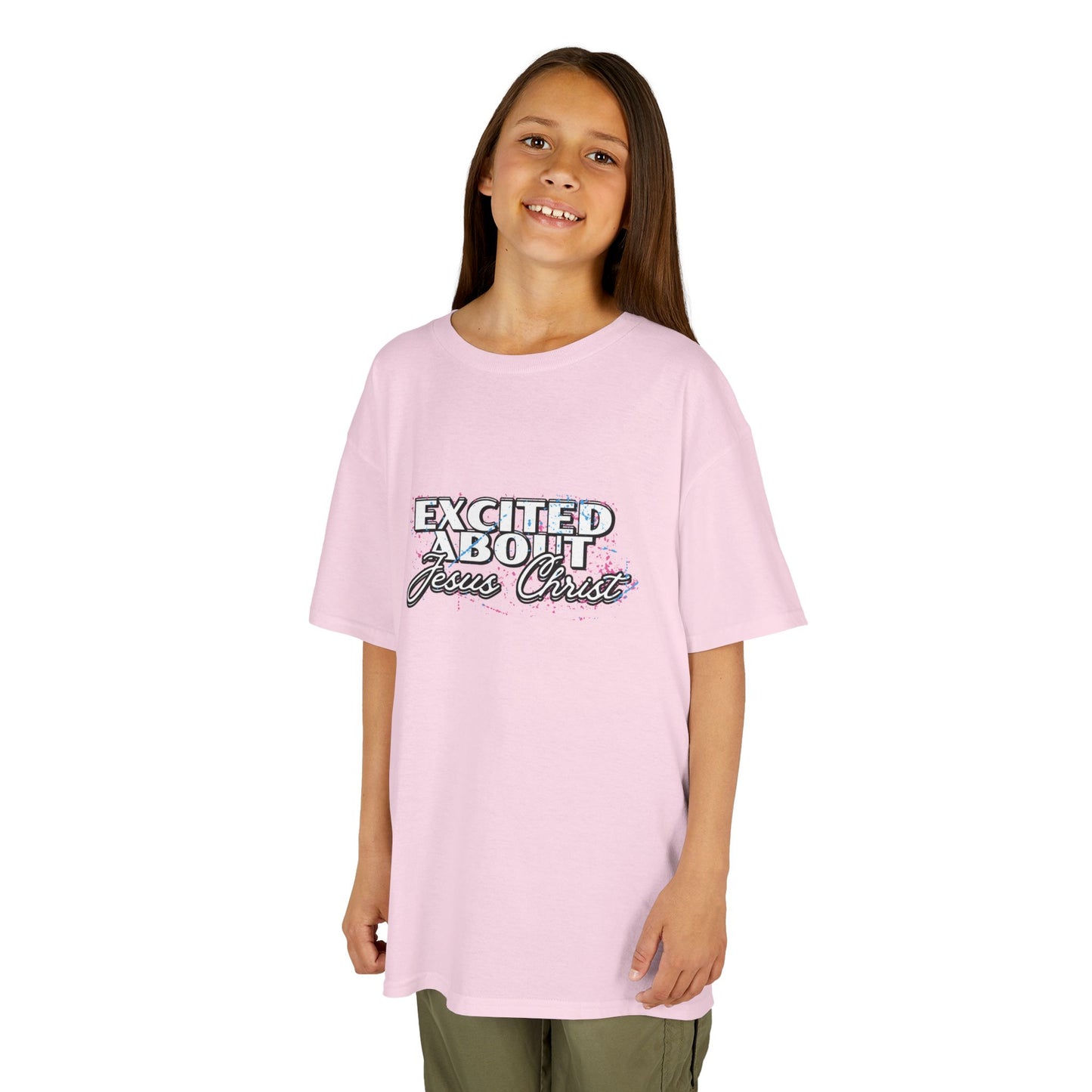 "Excited About Jesus Christ" Youth t-shirt