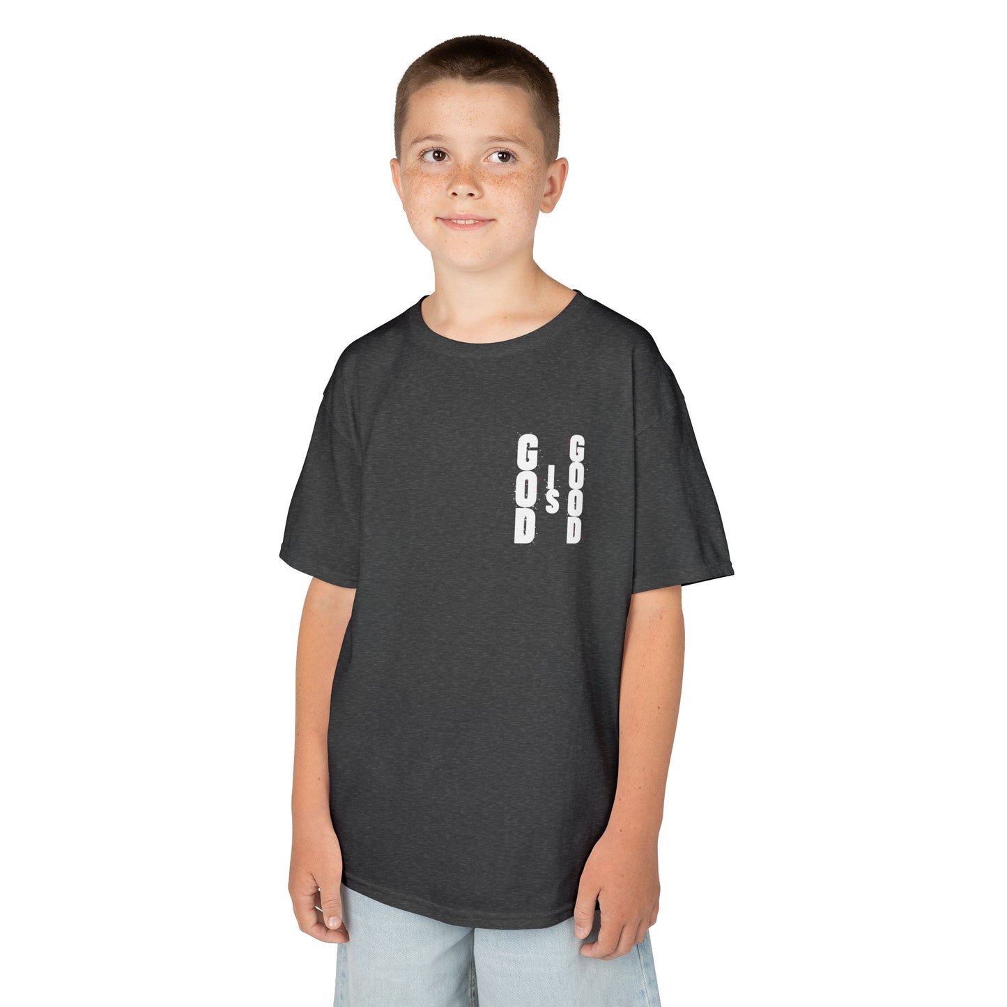 "God is Good" - Youth T-Shirt (back and front)