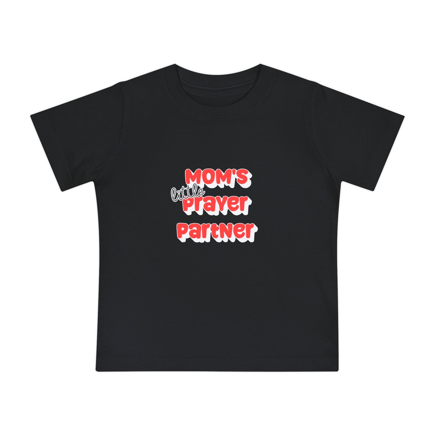 "Mom's little Prayer Partner" Baby t-shirt