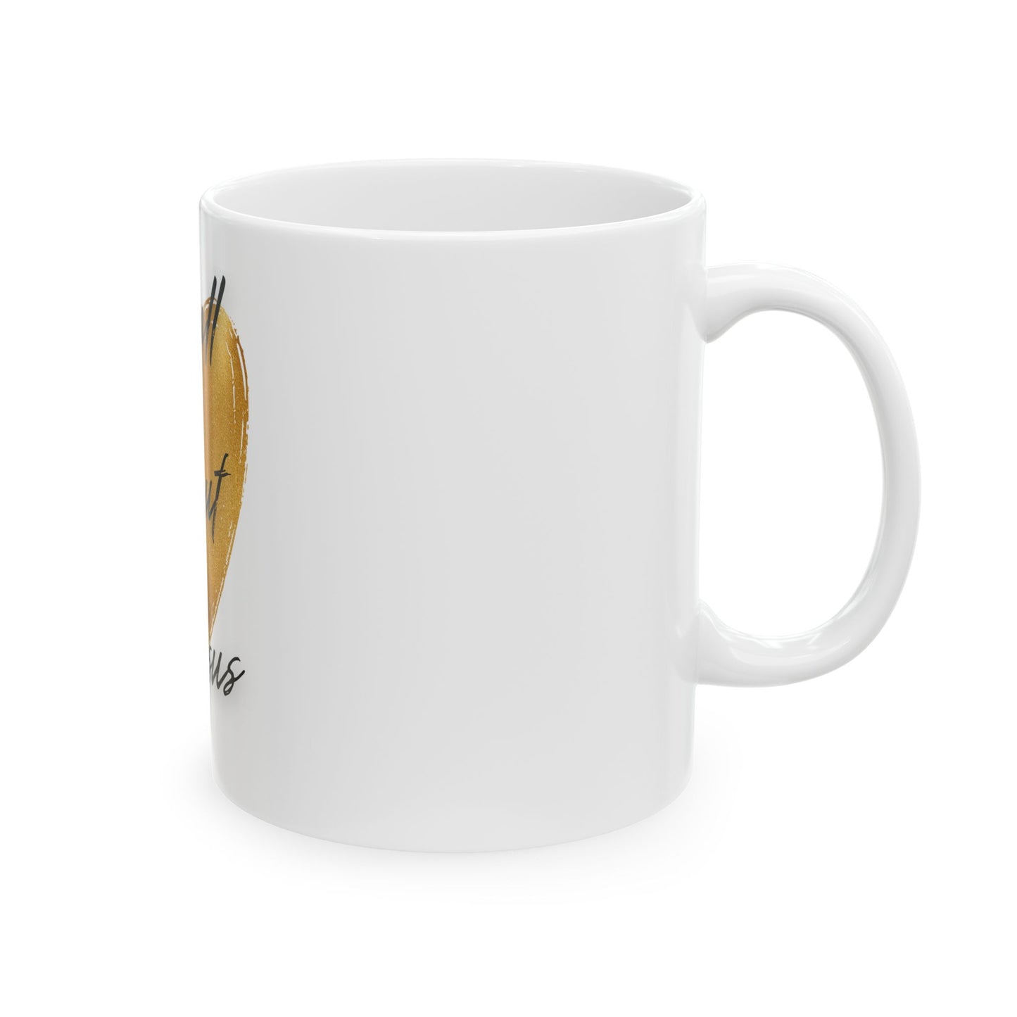 "It's All About Jesus" Ceramic Mug