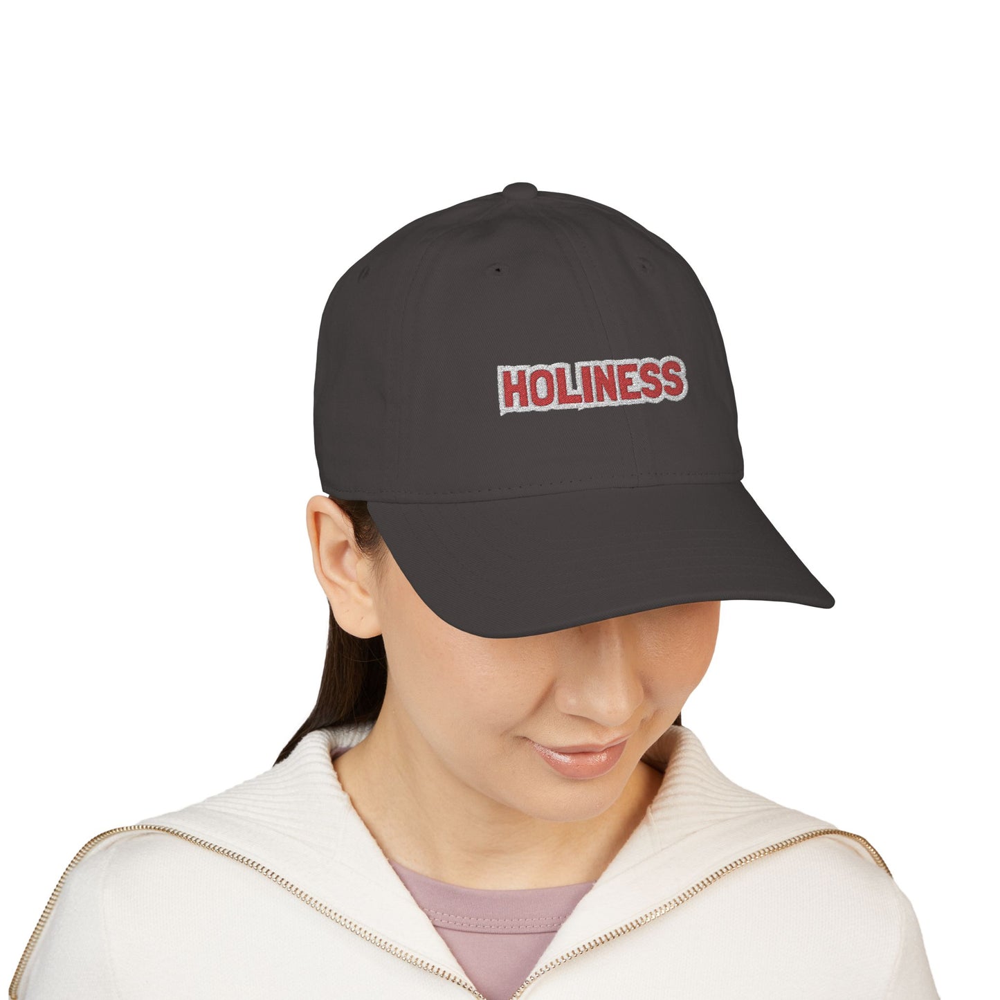 HOLINESS Embroidered Organic Baseball Cap