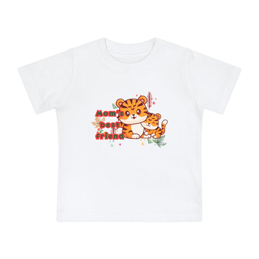 "Mom's Best Friend" Baby t-shirt