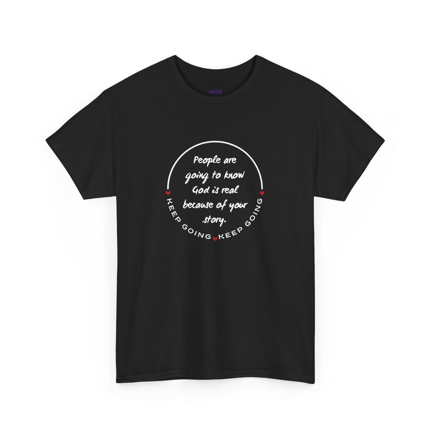 Keep Going - Your Story Heavy Cotton Tee