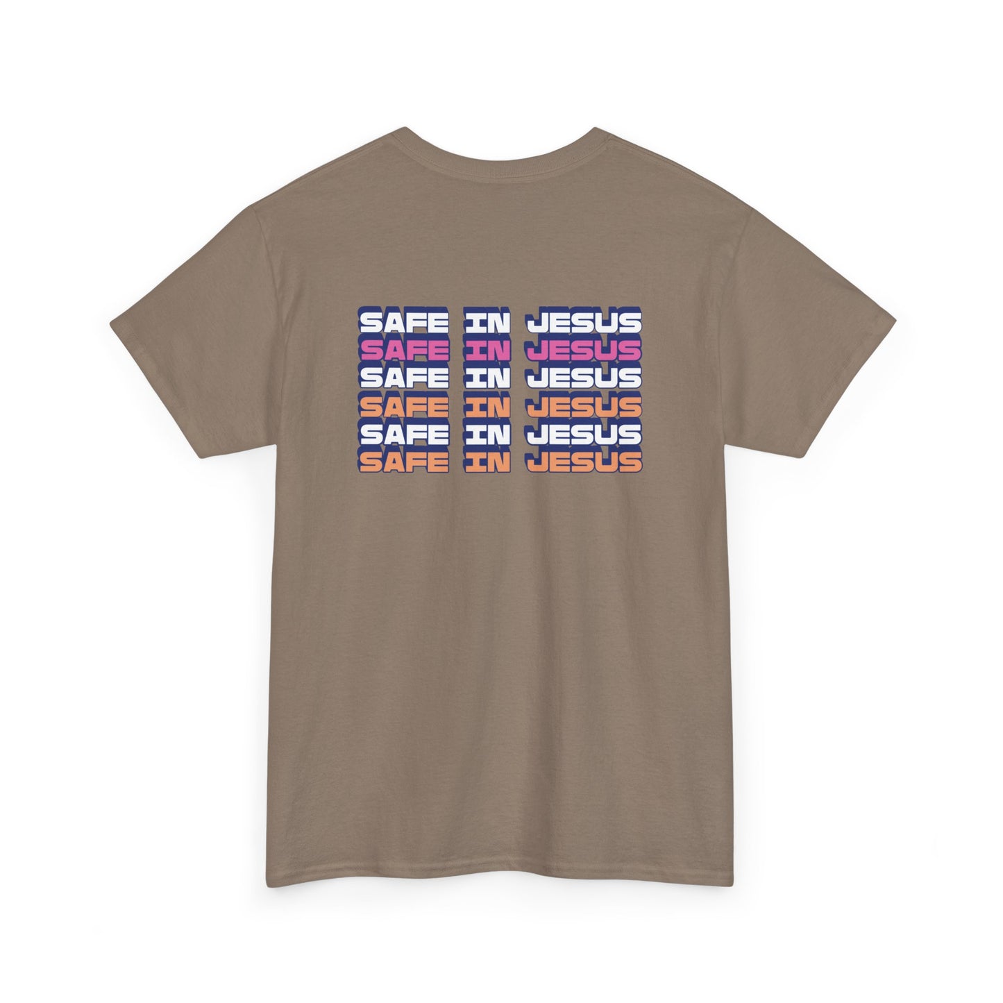 "Safe in Jesus" Heavy Cotton Tee