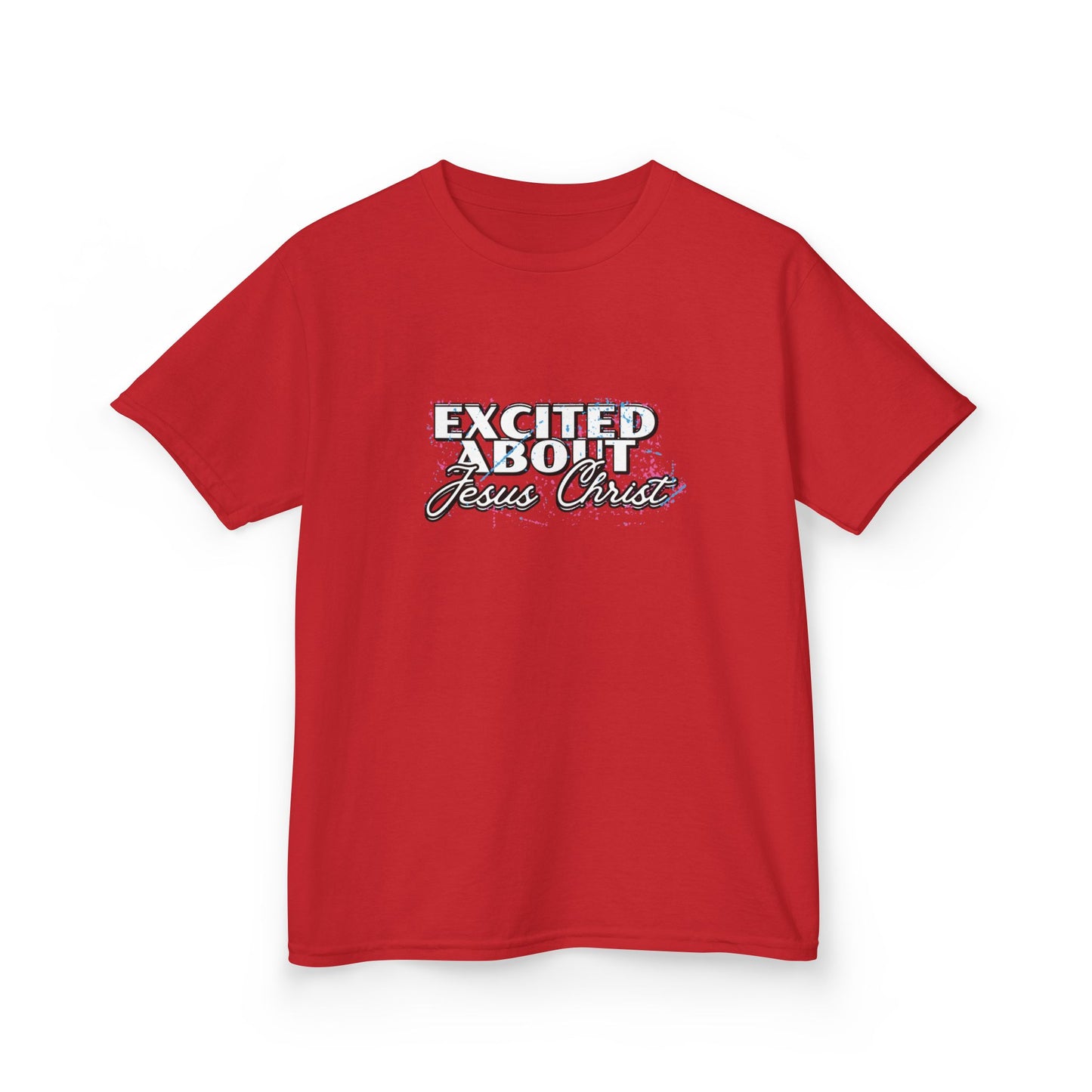 "Excited About Jesus Christ" Youth t-shirt