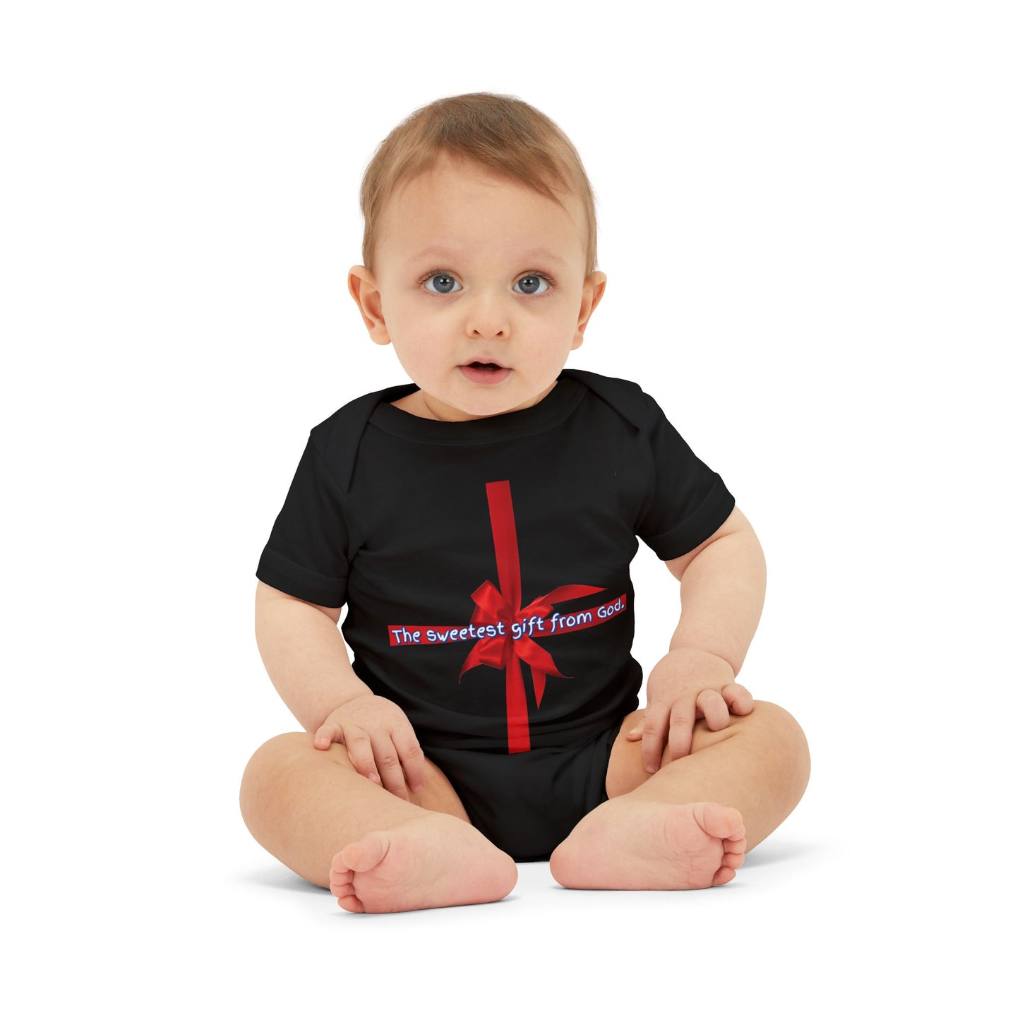 "The Sweetest Gift From God" Baby Onesie