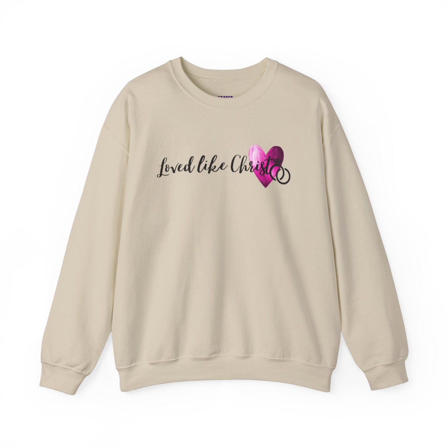 Loved like Christ Crewneck Sweatshirt