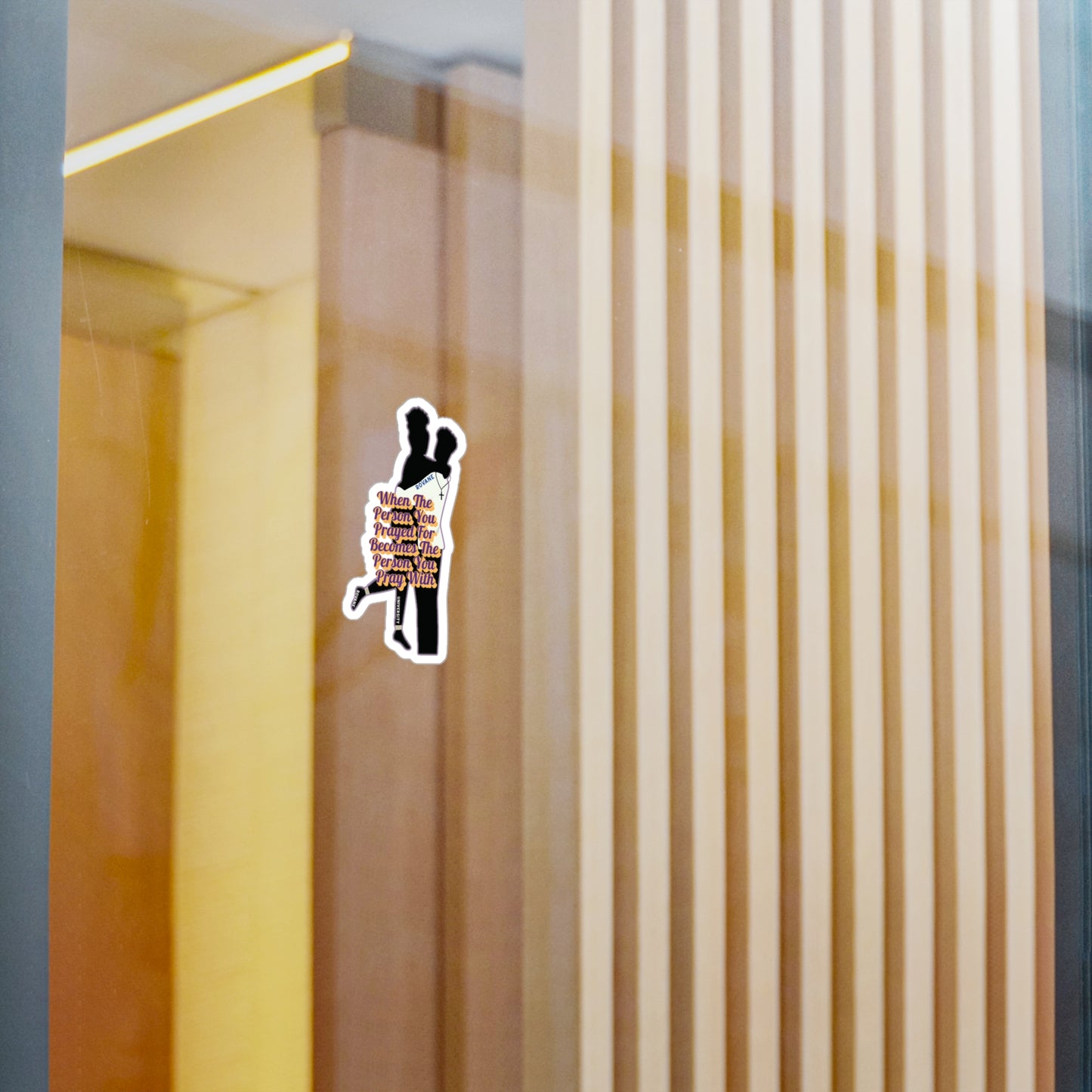 Dem & Narra Romance Novel hugging Stickers