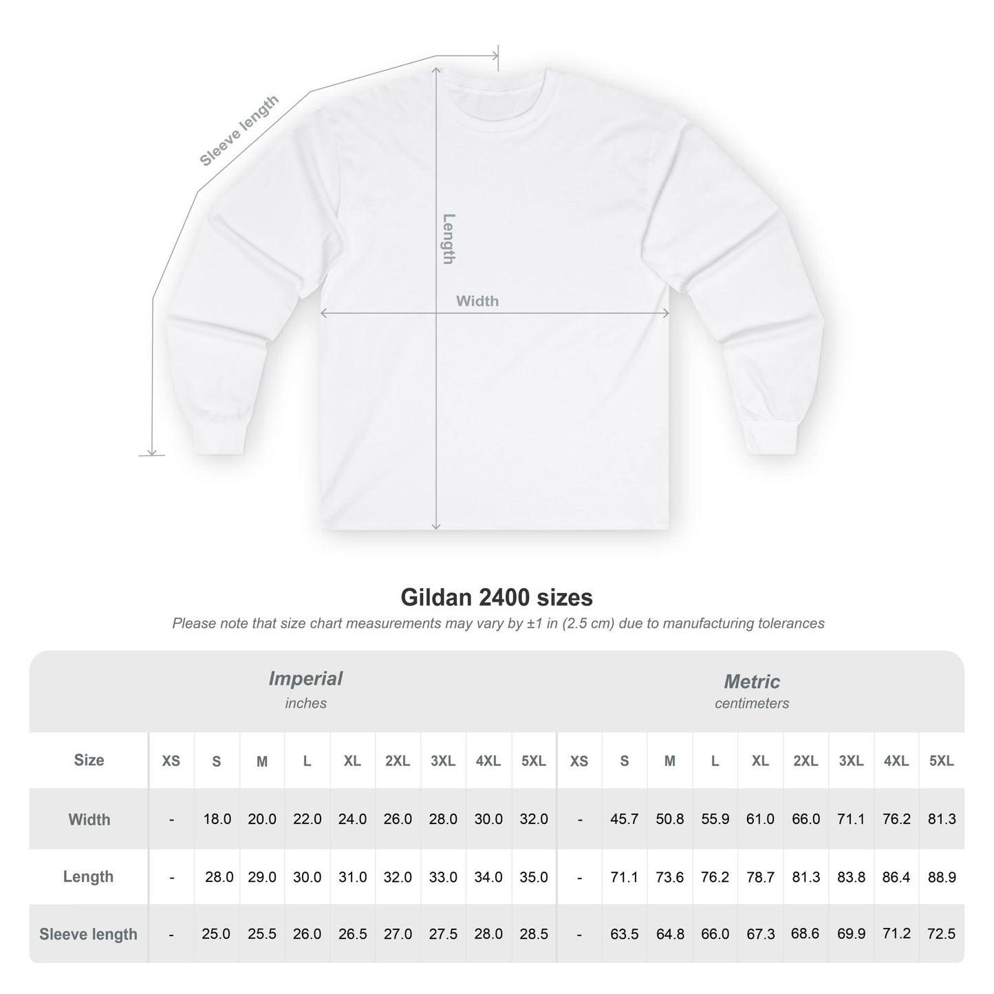 "And Suddenly" long sleeve tee