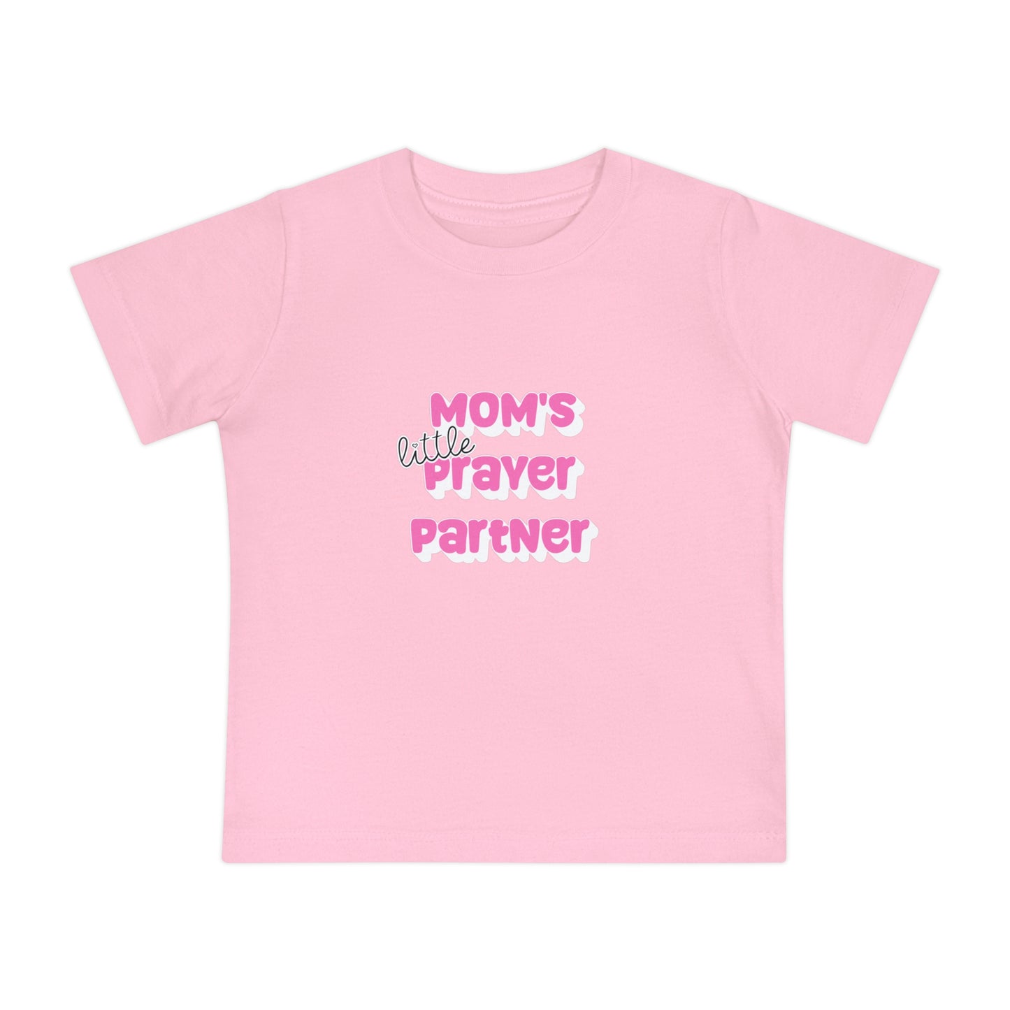 "Mom's little Prayer Partner" Baby t-shirt