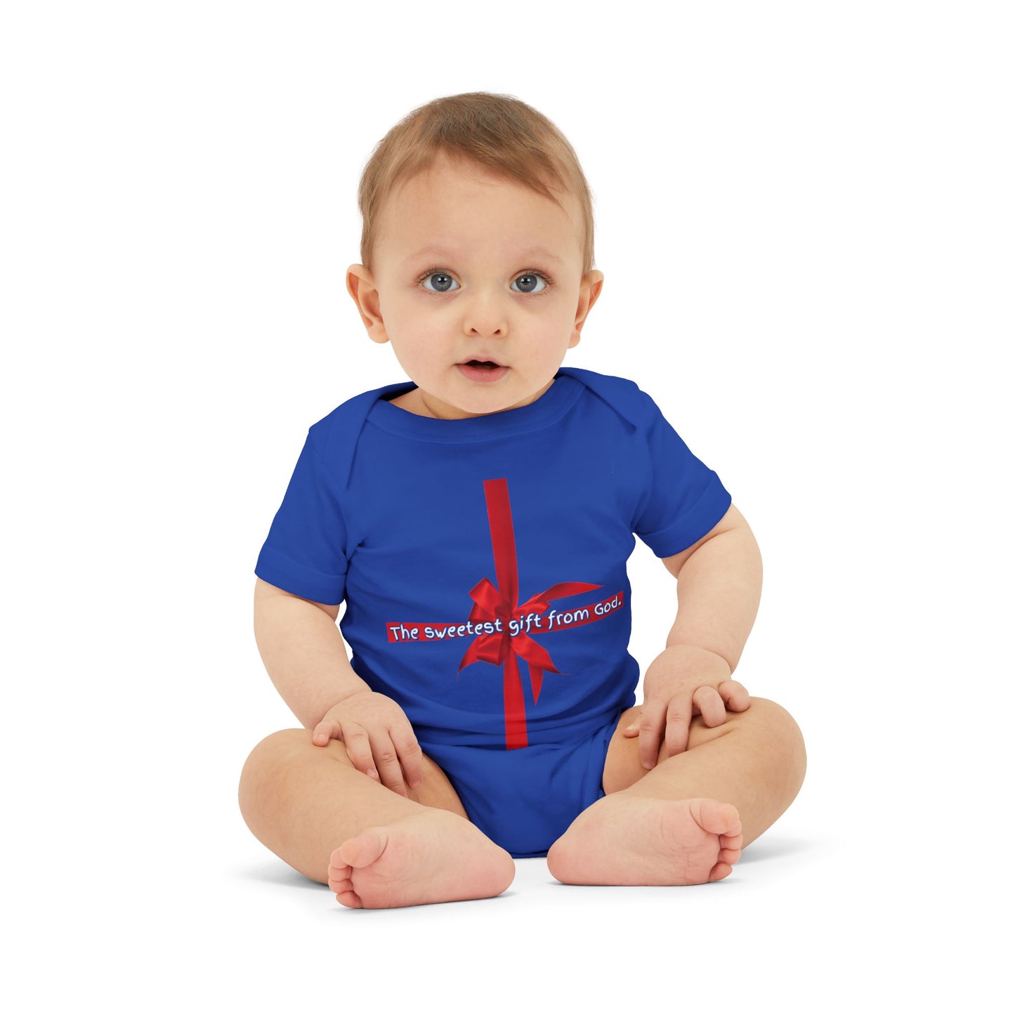 "The Sweetest Gift From God" Baby Onesie