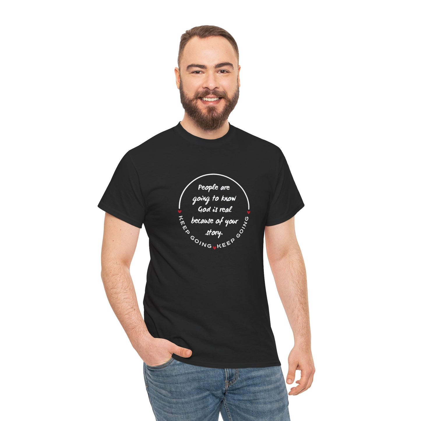 Keep Going - Your Story Heavy Cotton Tee