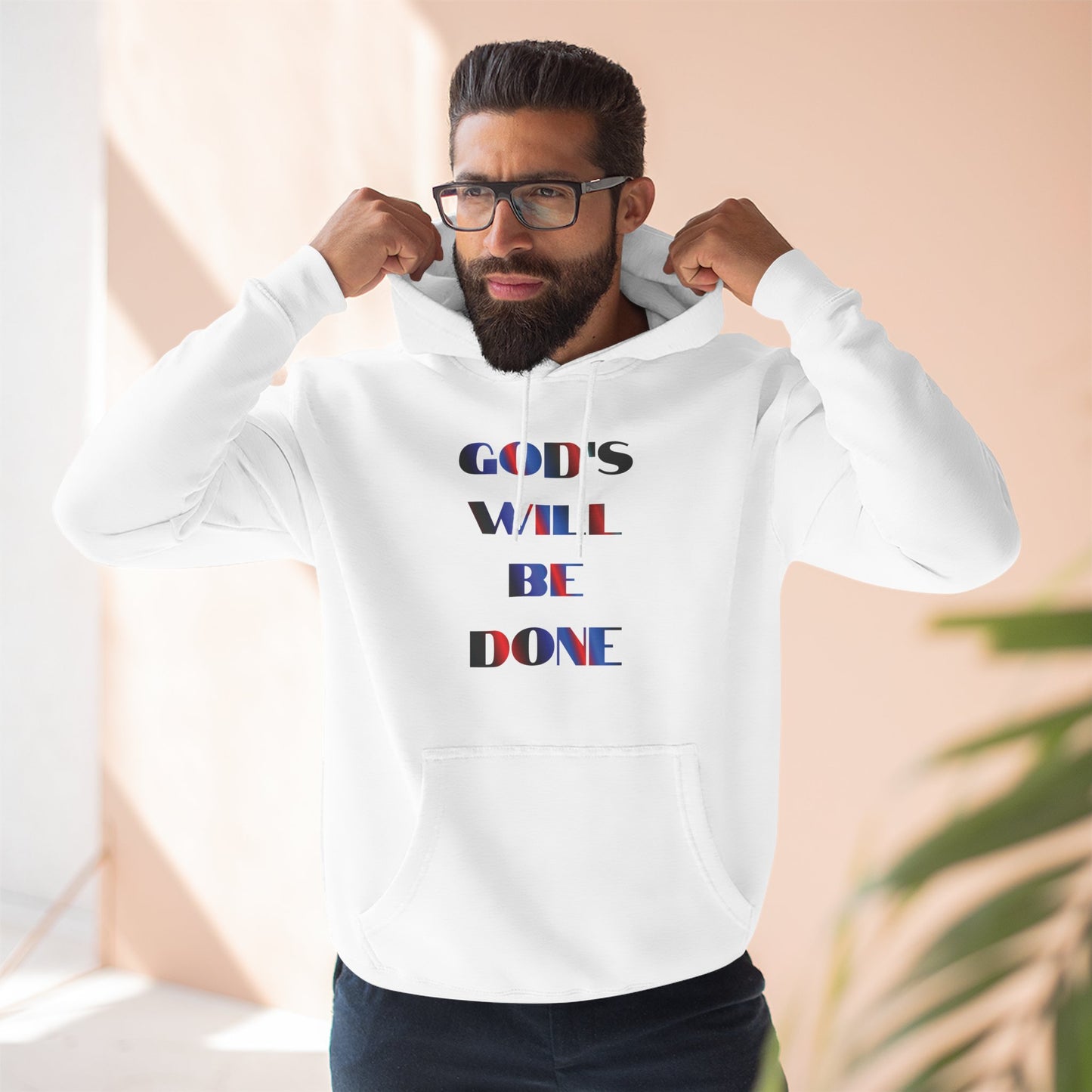 "God's Will Be Done" Pullover Hoodie