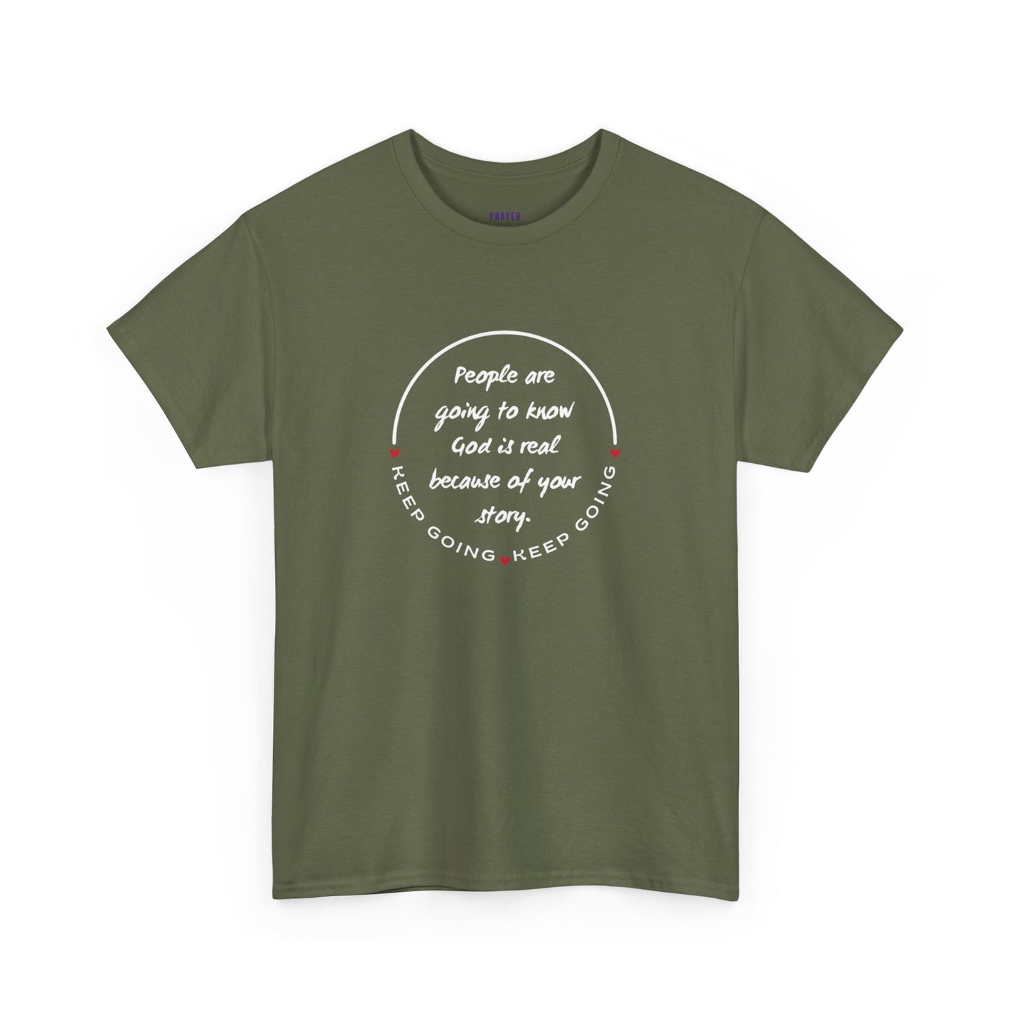 Keep Going - Your Story Heavy Cotton Tee