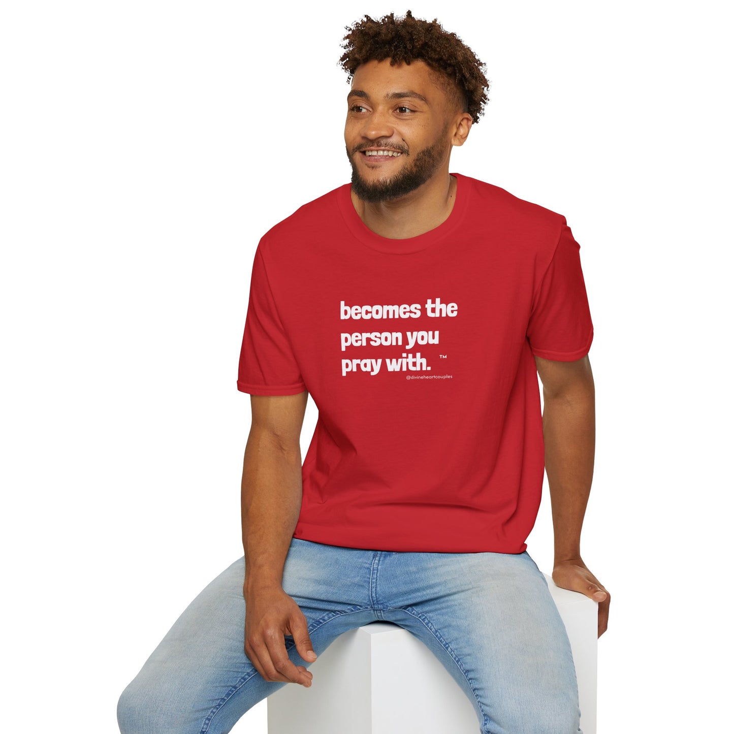 Becomes The Person You Pray (With) “Other Half” Couples t-shirt