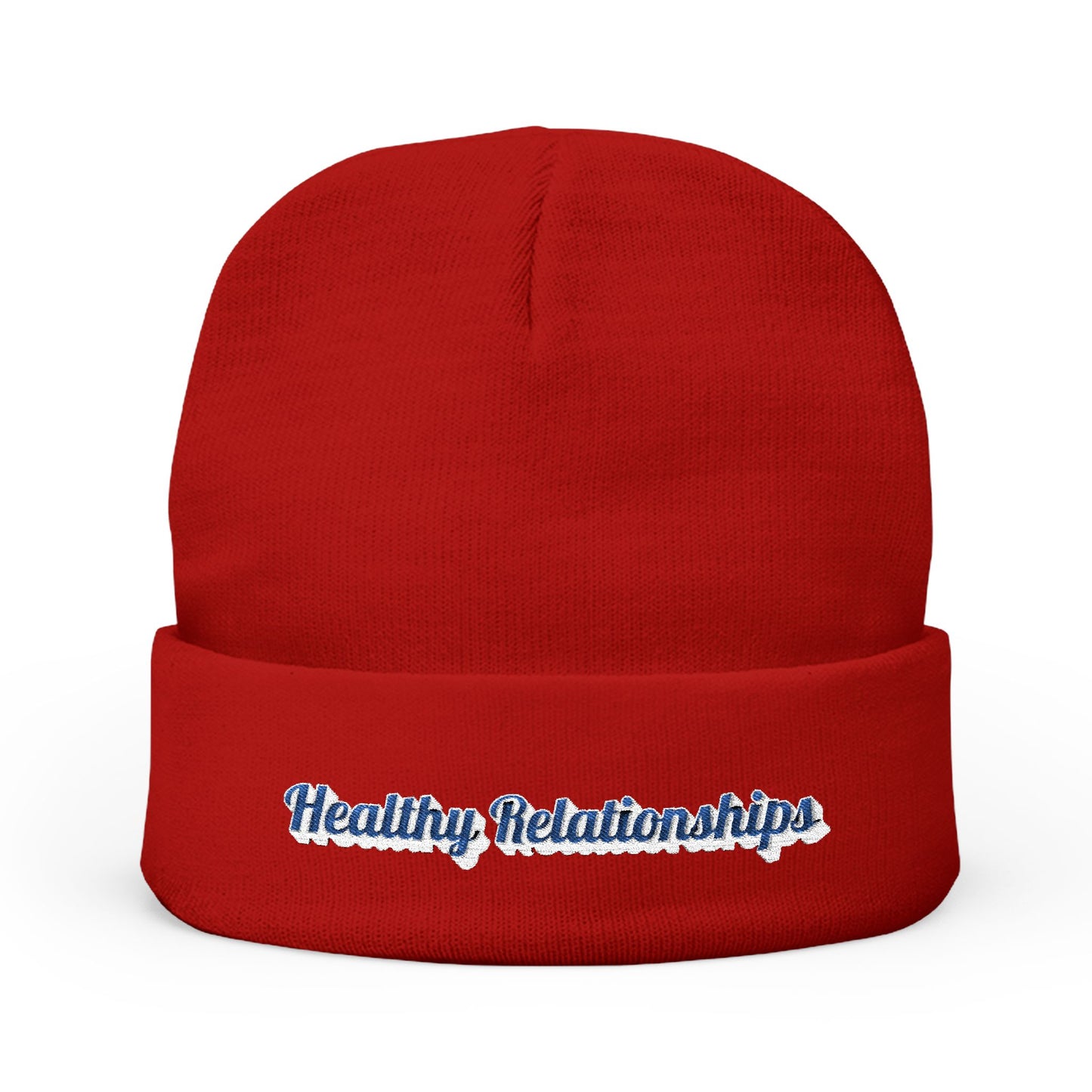 "Healthy Relationships" Knit Beanie hat