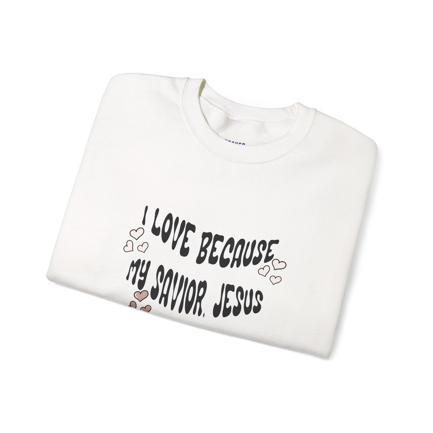 Why I Love - Crewneck Sweatshirt