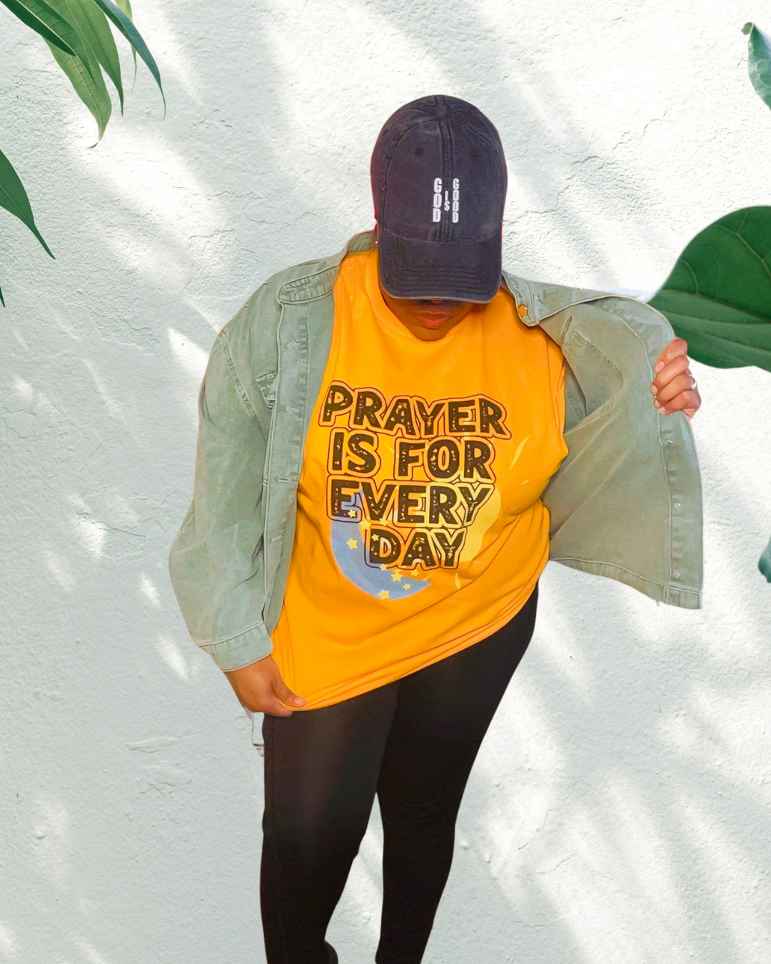 "Prayer is For Every Day" Sun & Moon t-shirt