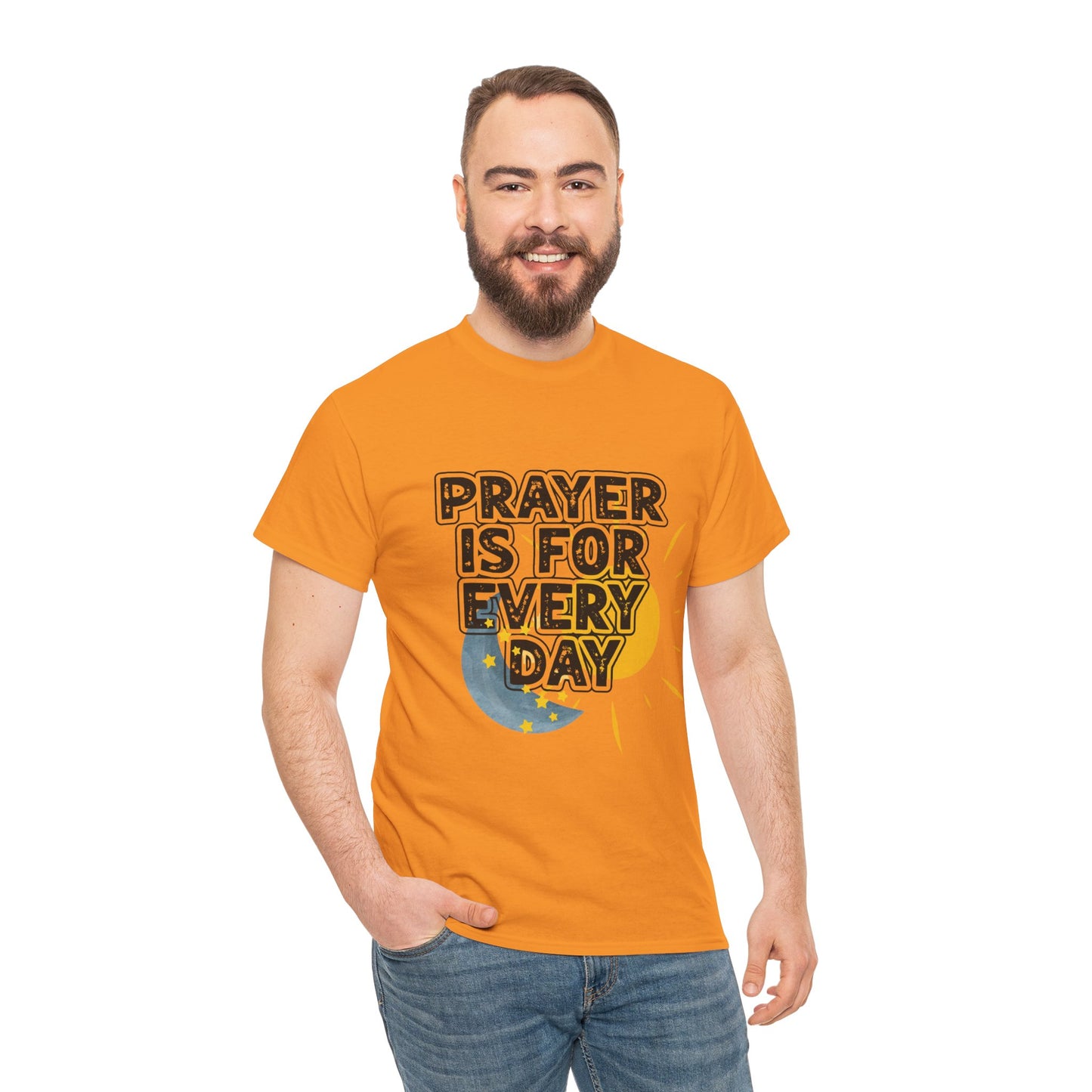 "Prayer is For Every Day" Sun & Moon t-shirt