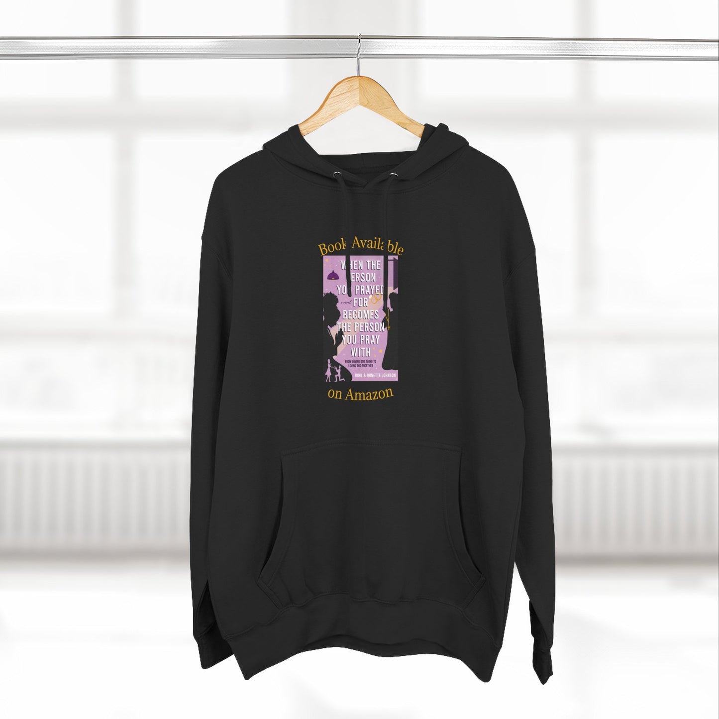 Romance Novel Walking Billboard Hoodie