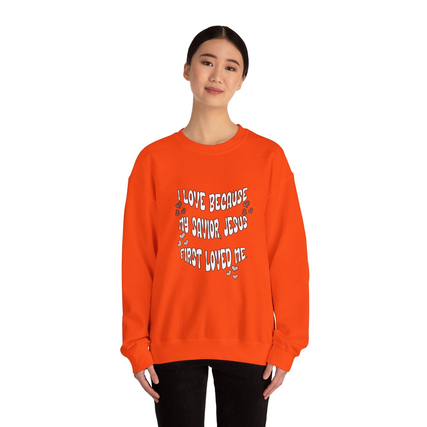 Why I Love - Crewneck Sweatshirt