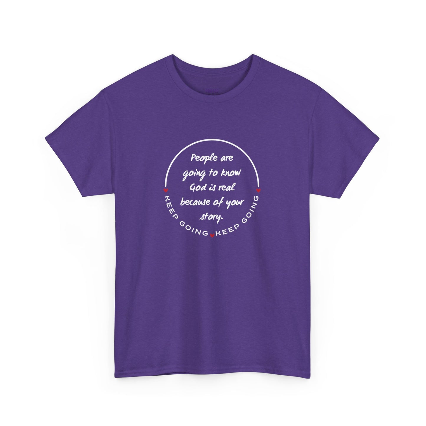 Keep Going - Your Story Heavy Cotton Tee