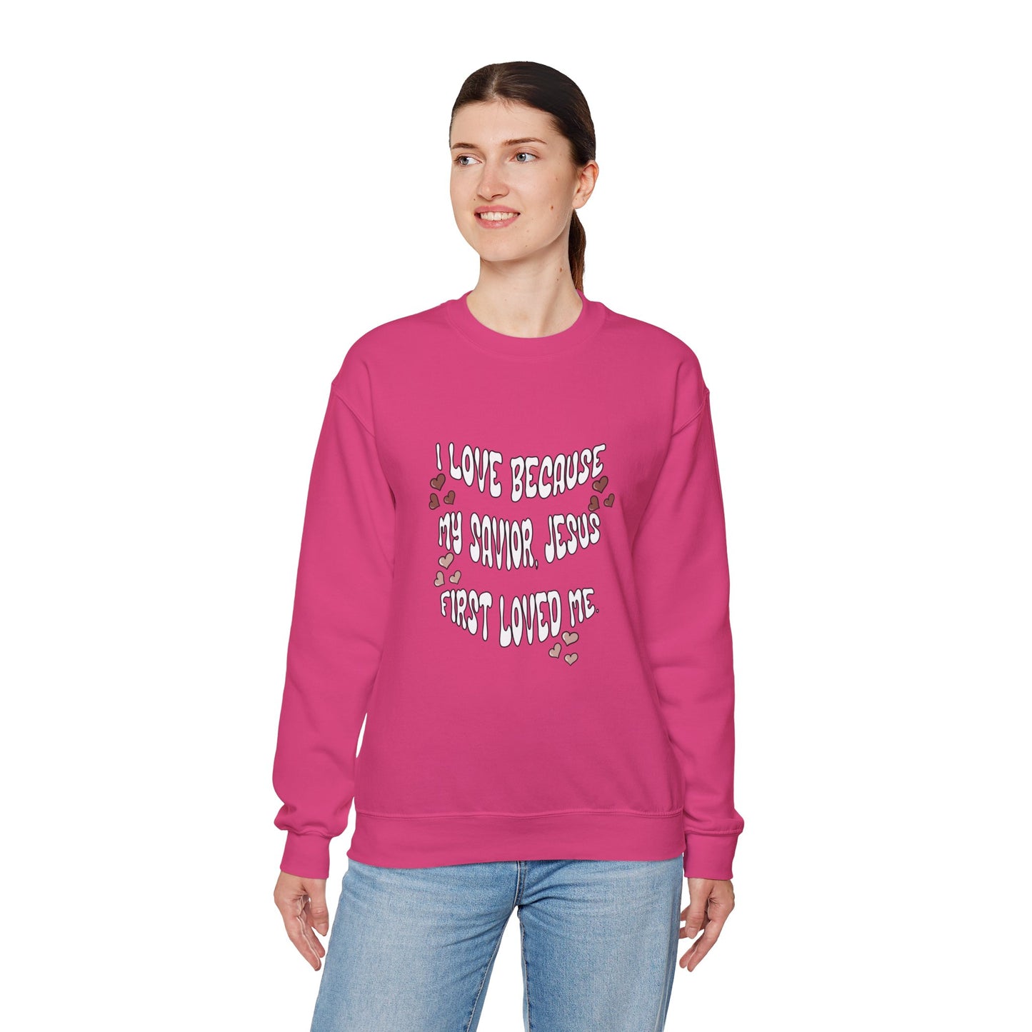 Why I Love - Crewneck Sweatshirt