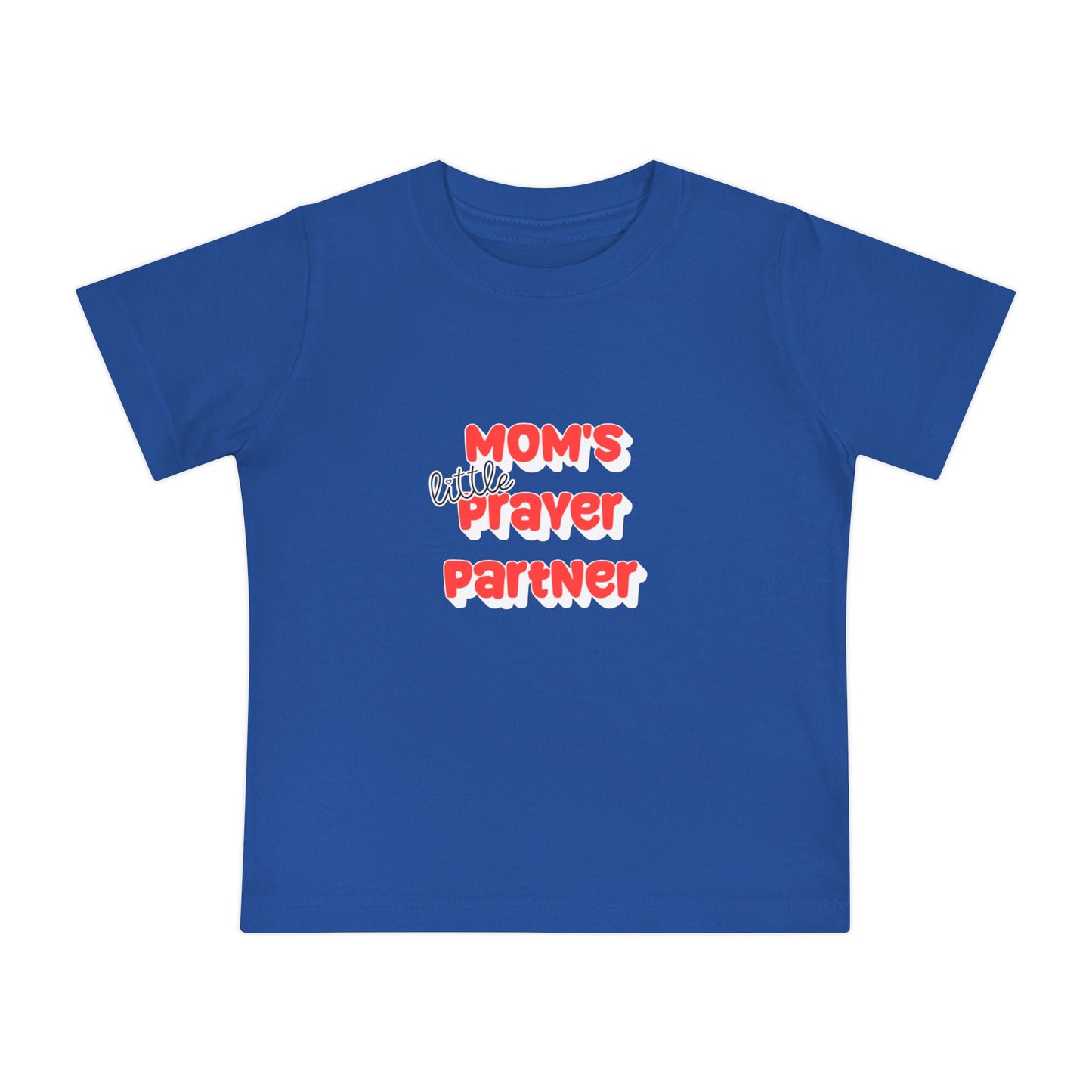 "Mom's little Prayer Partner" Baby t-shirt