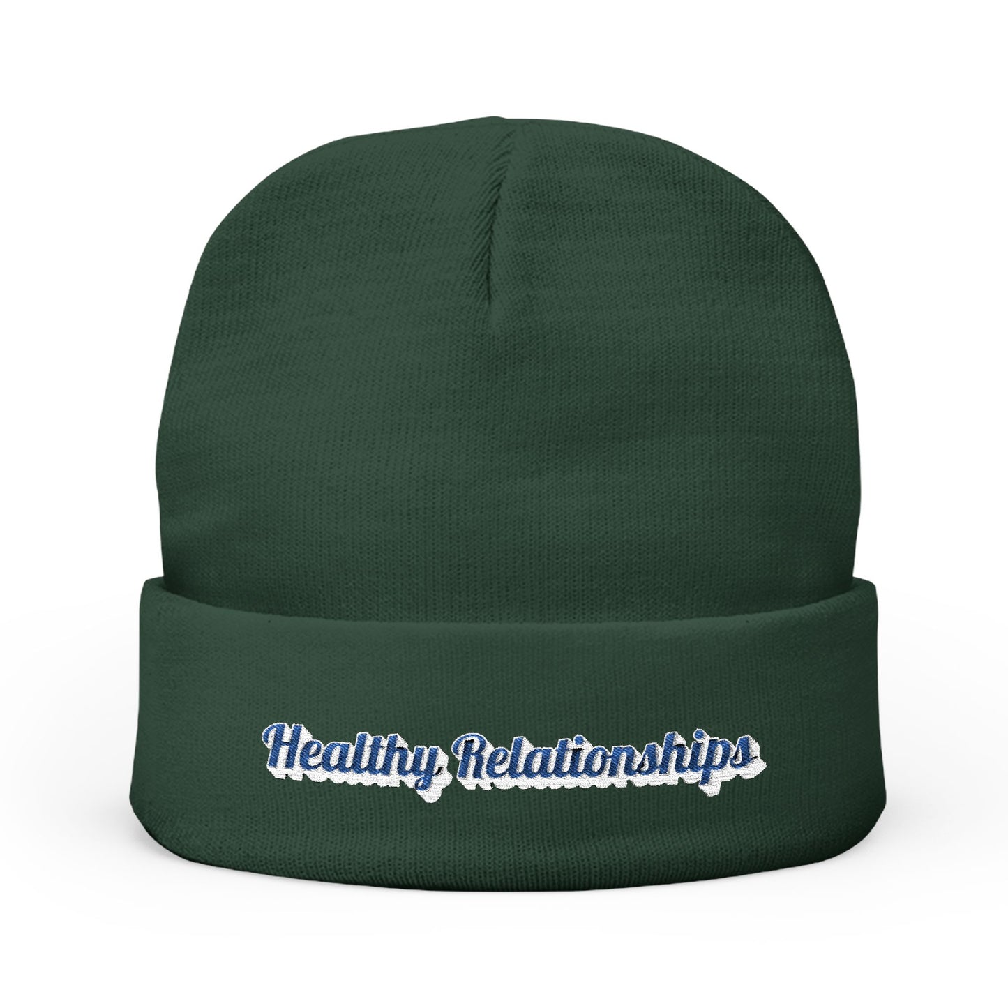 "Healthy Relationships" Knit Beanie hat