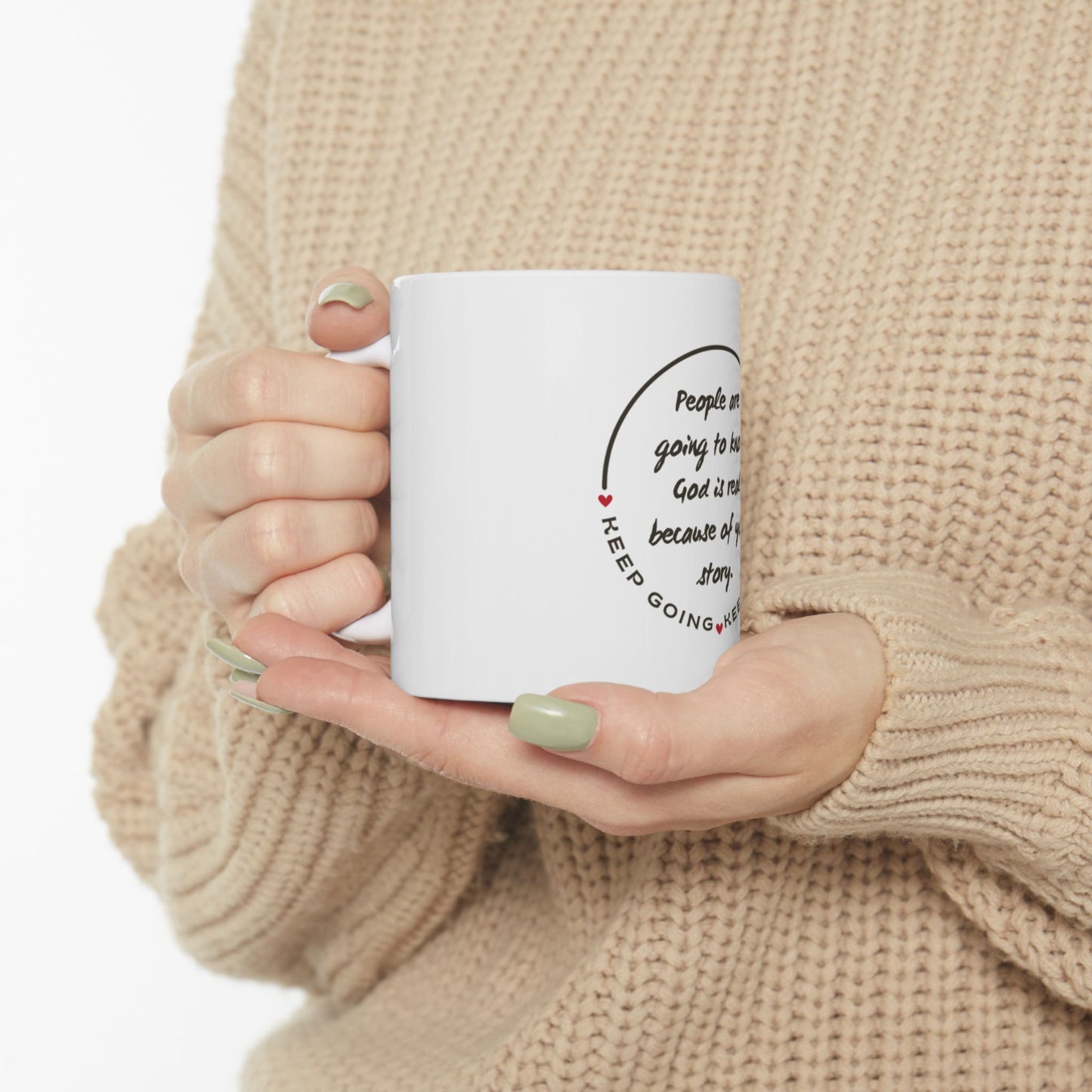 "Keep Going" Mug