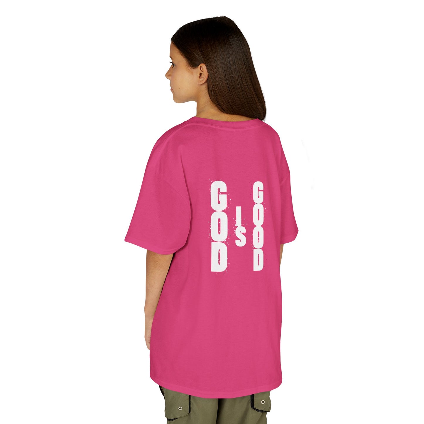 "God is Good" - Youth T-Shirt (back and front)