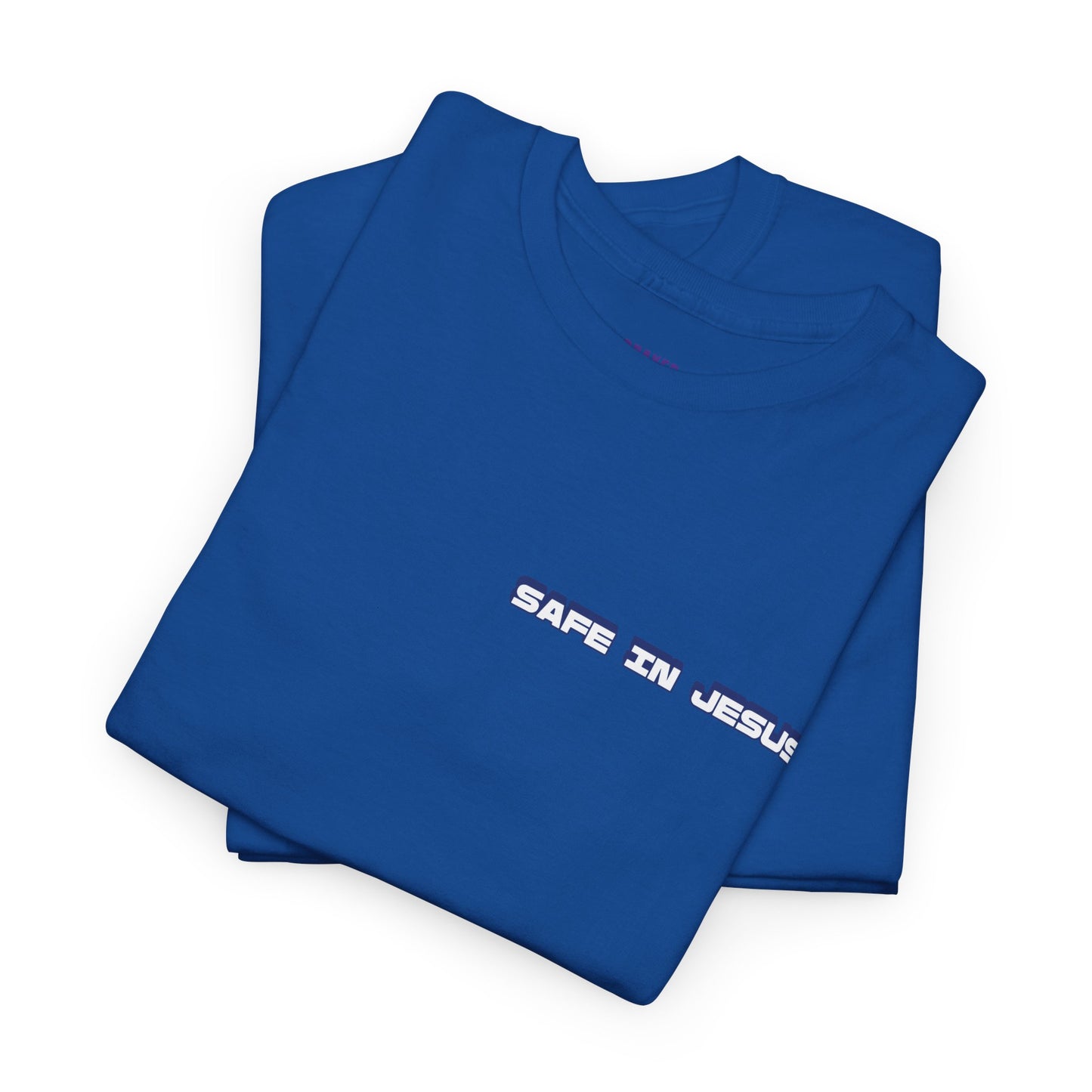 "Safe in Jesus" Heavy Cotton Tee