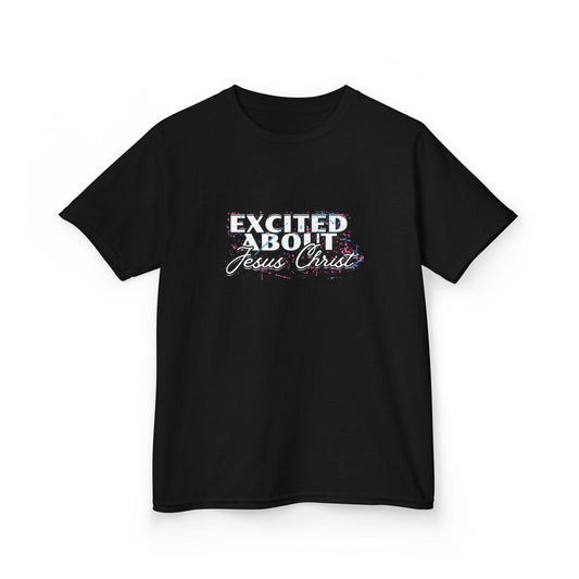 "Excited About Jesus Christ" Youth t-shirt