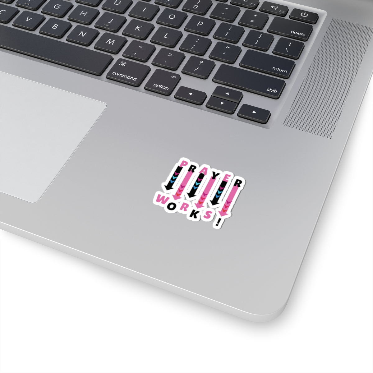 Inspirational Prayer Works Kiss-Cut Stickers - Motivational Decals for Journals & Laptops