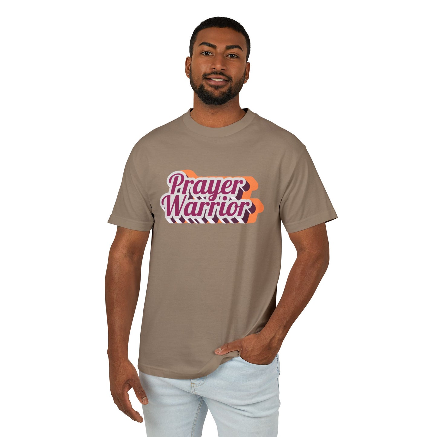 Prayer Warrior Heavyweight Cotton Tee