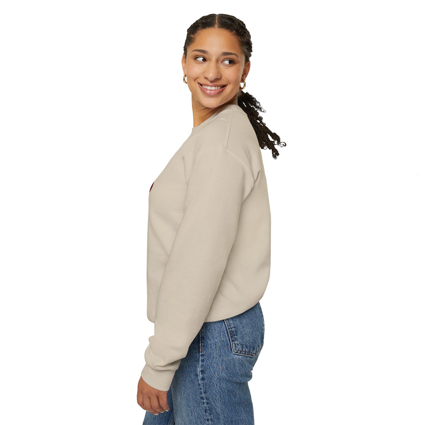 Women of God Love Differently heart sweatshirt