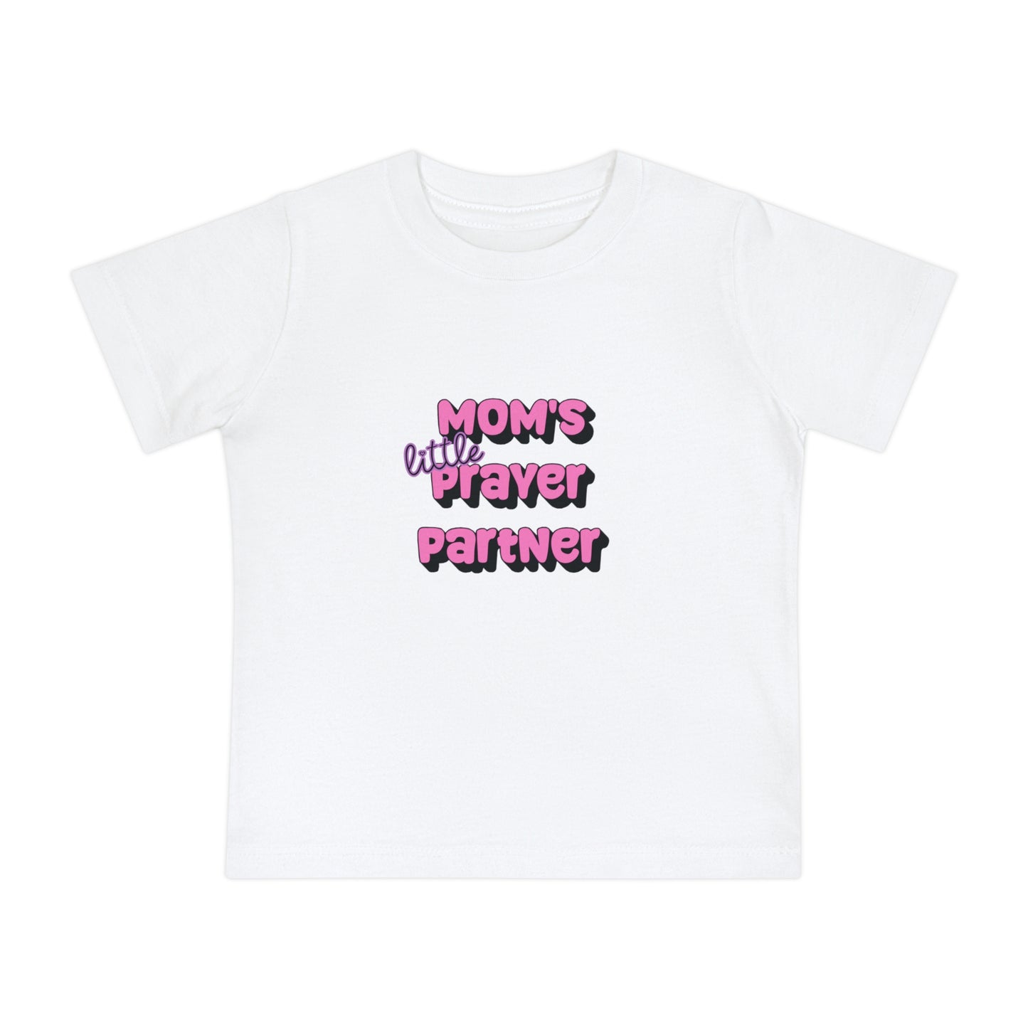 "Mom's little Prayer Partner" Baby t-shirt